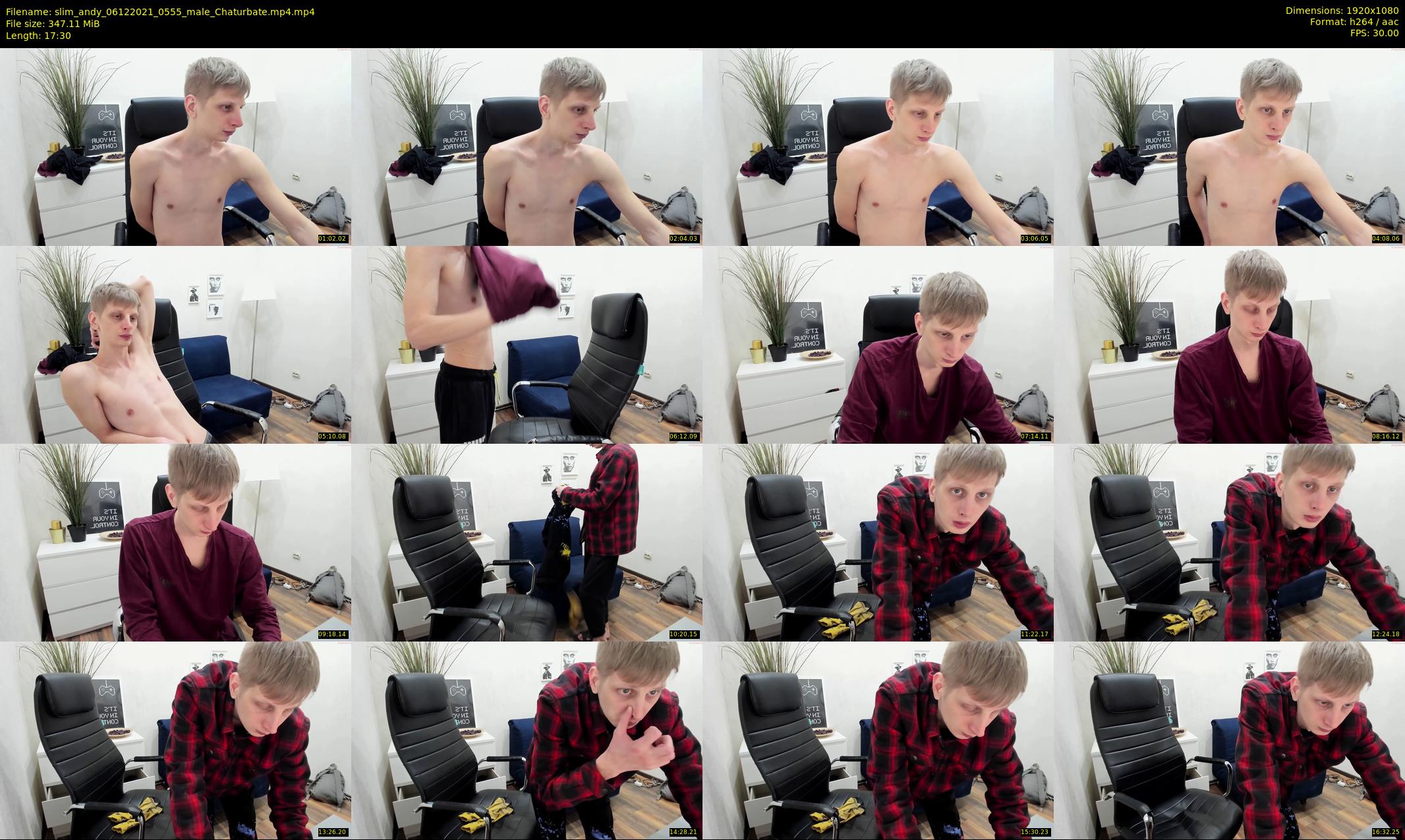 slim_andy — 18 minute Chaturbate male cam show recording, 1080p, Dec 6, 2021
