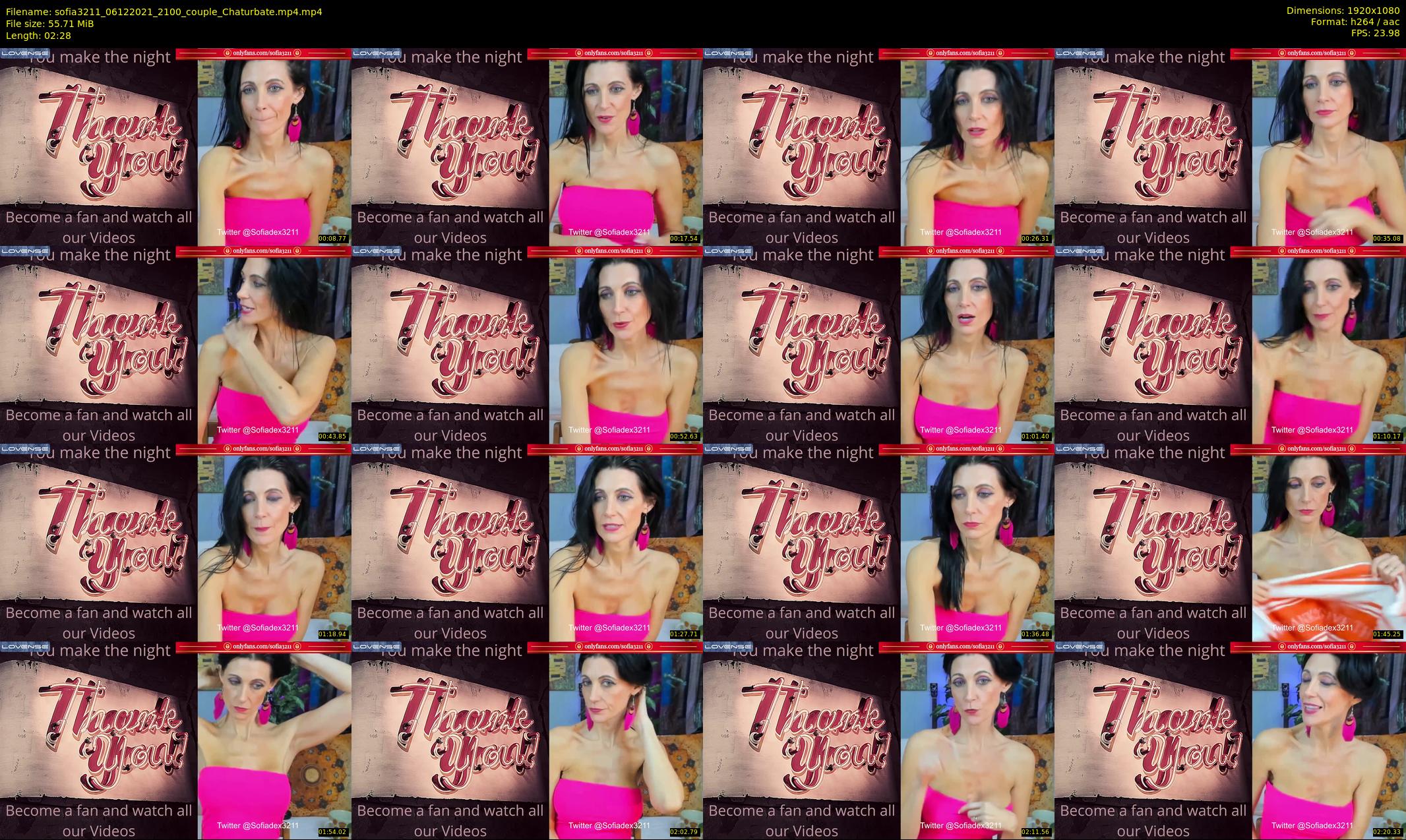 sofia3211 — 3 minute Chaturbate couple cam show recording, 1080p, Dec 6, 2021