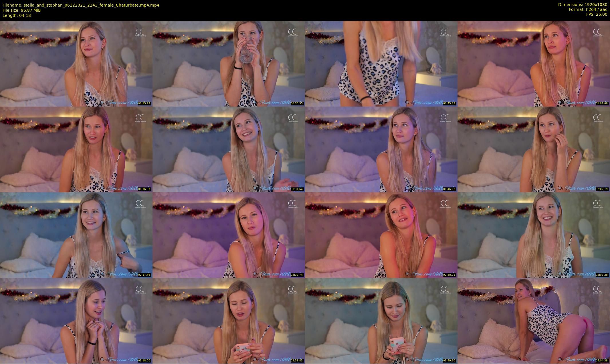 stella_and_stephan — 5 minute Chaturbate couple cam show recording, 1080p, Dec 6, 2021