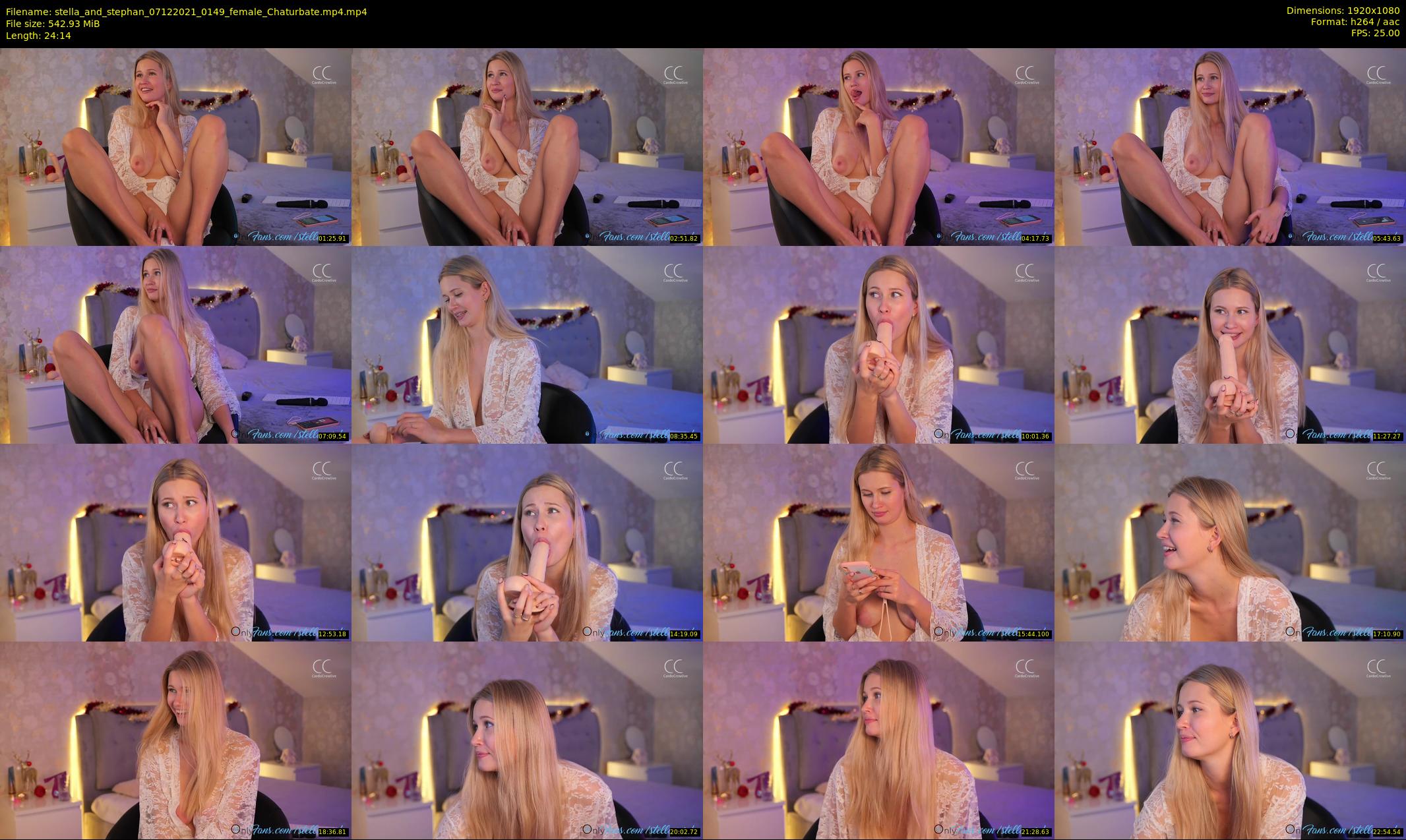 stella_and_stephan — 25 minute Chaturbate couple cam show recording, 1080p, Dec 7, 2021