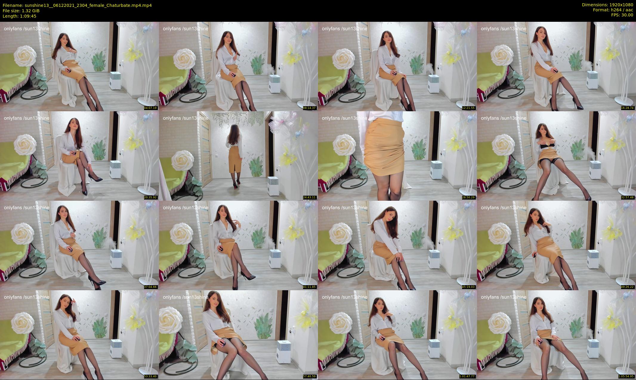 sunshine13_ — 70 minute Chaturbate female cam show recording, 1080p, Dec 6, 2021
