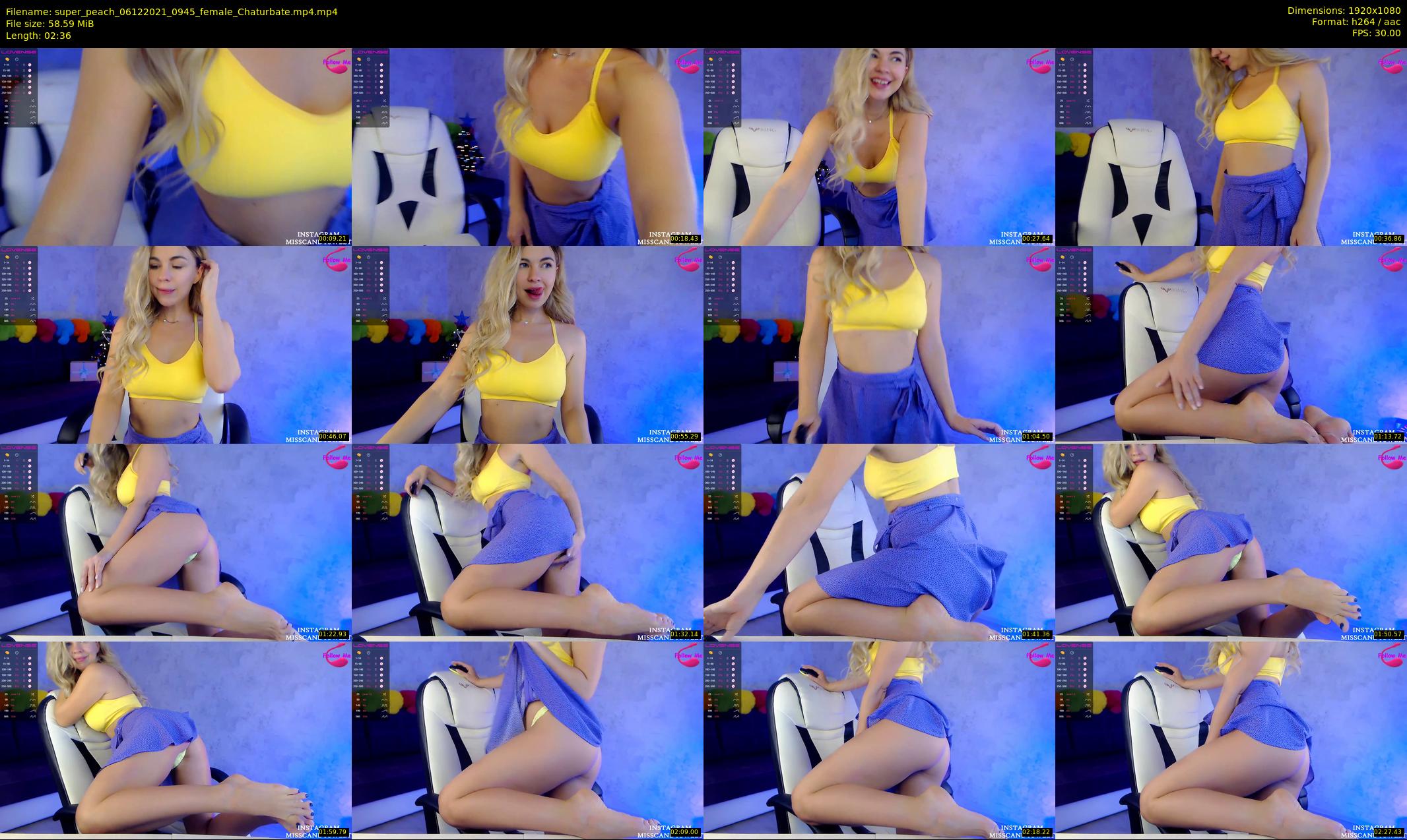 super_peach — 3 minute Chaturbate female cam show recording, 1080p, Dec 6, 2021