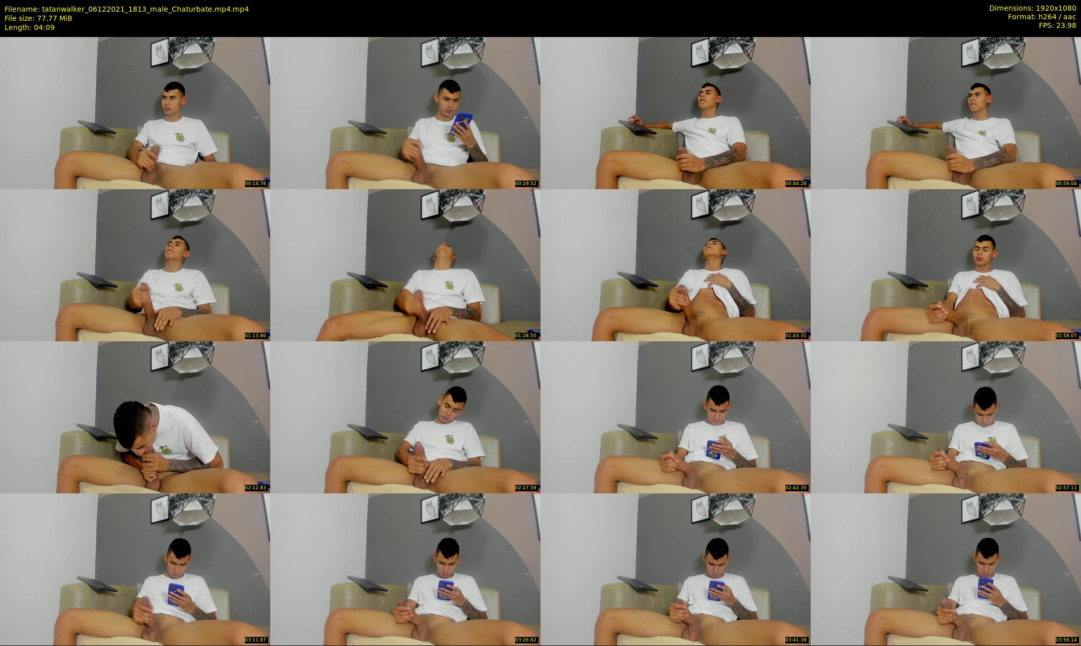tatanwalker — 5 minute Chaturbate male cam show recording, 1080p, Dec 6, 2021