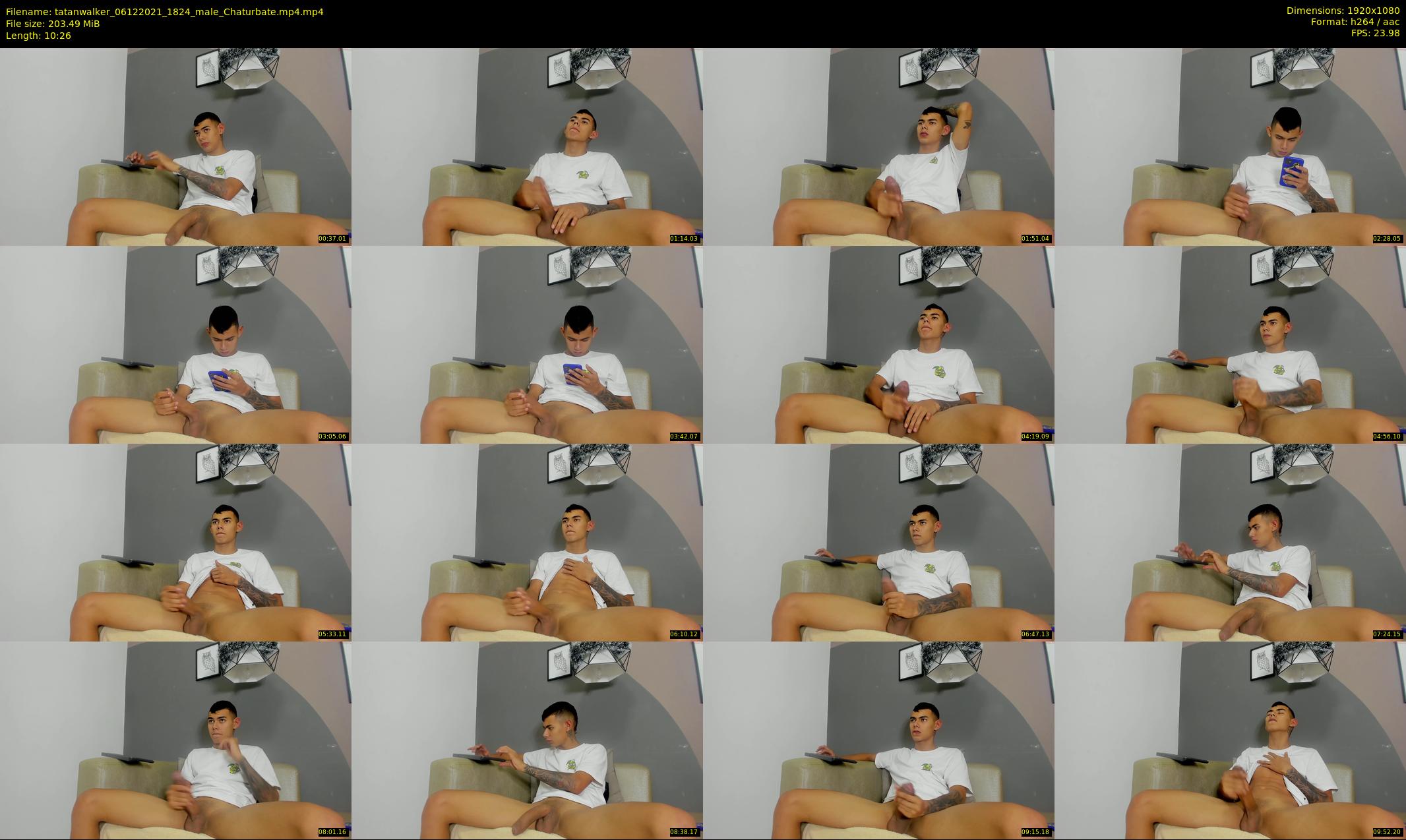 tatanwalker — 11 minute Chaturbate male cam show recording, 1080p, Dec 6, 2021