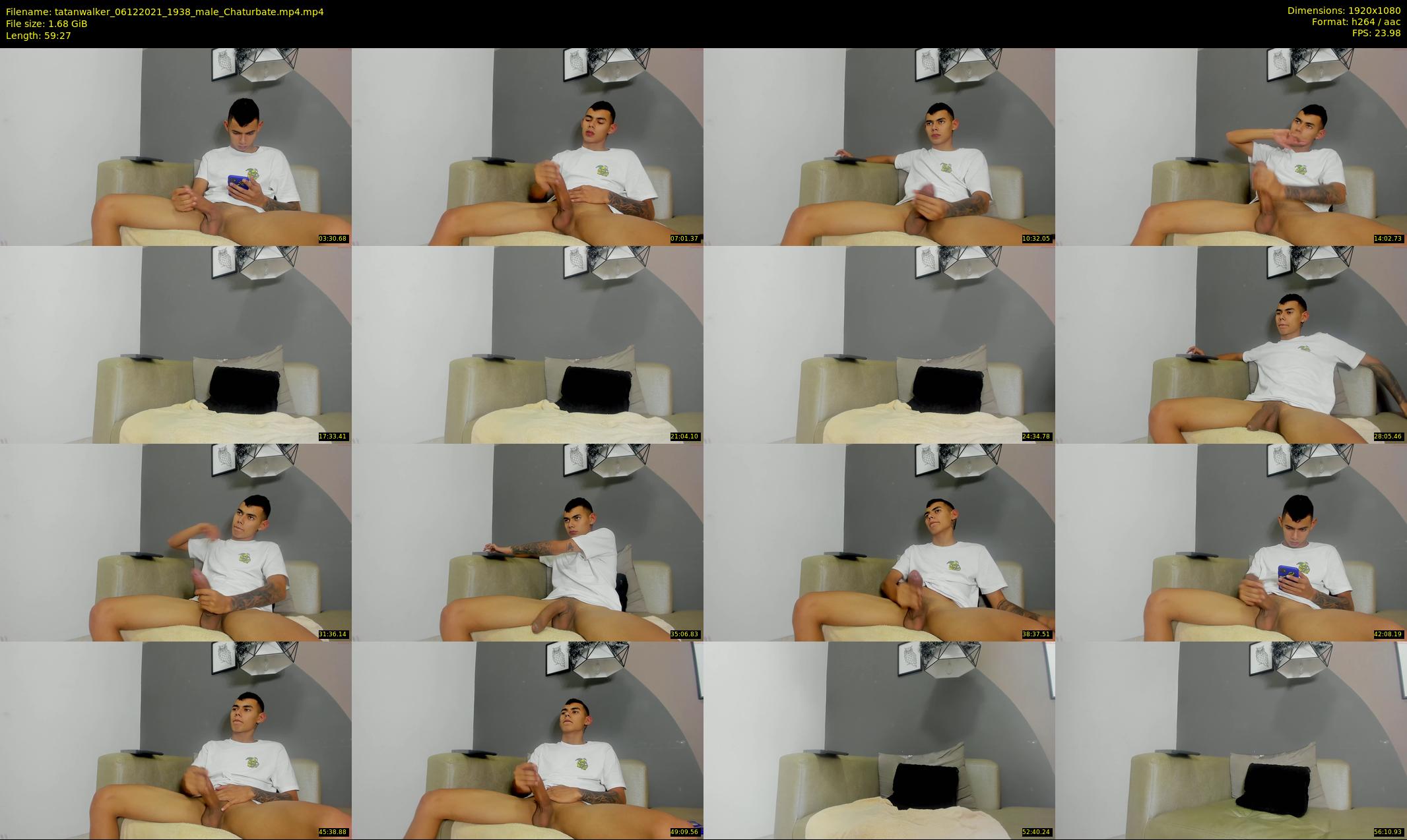 tatanwalker — 60 minute Chaturbate male cam show recording, 1080p, Dec 6, 2021