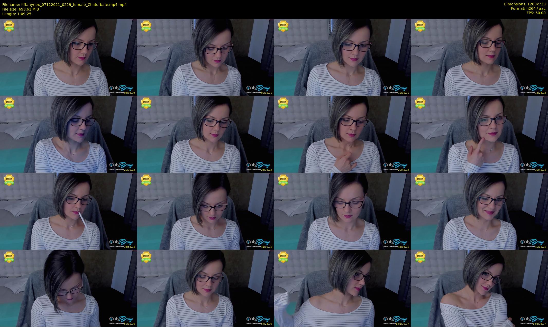 tiffanyriox — 70 minute Chaturbate female cam show recording, 720p, Dec 7, 2021