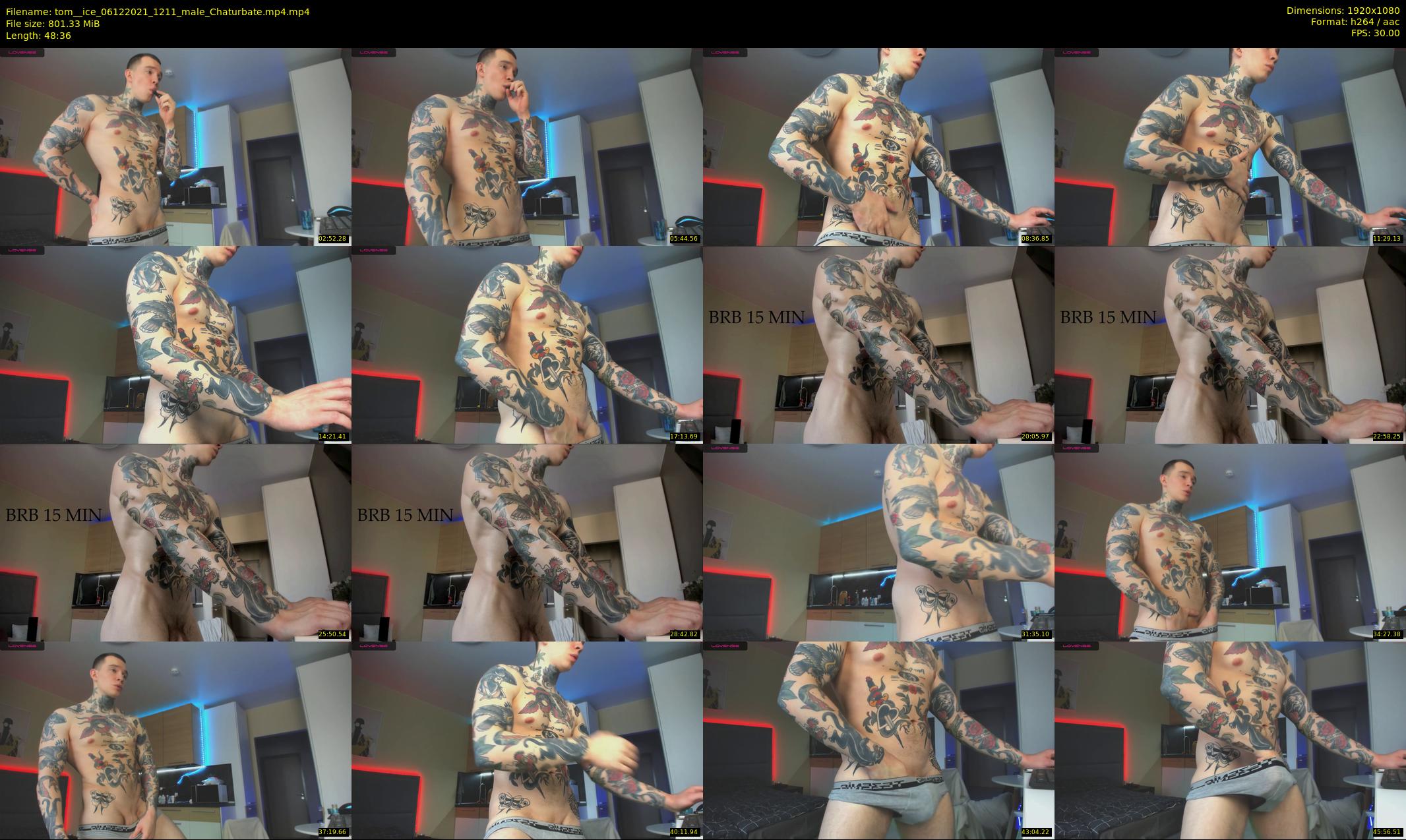 tom__ice — 49 minute Chaturbate male cam show recording, 1080p, Dec 6, 2021