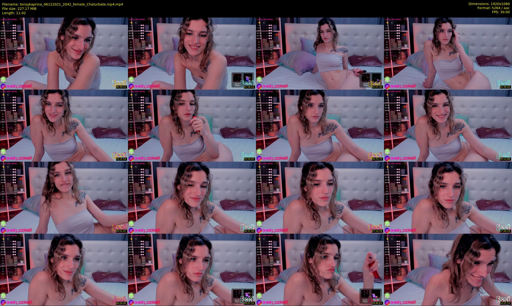 tonsykaprina — 12 minute Chaturbate couple cam show recording, 1080p, Dec 6, 2021