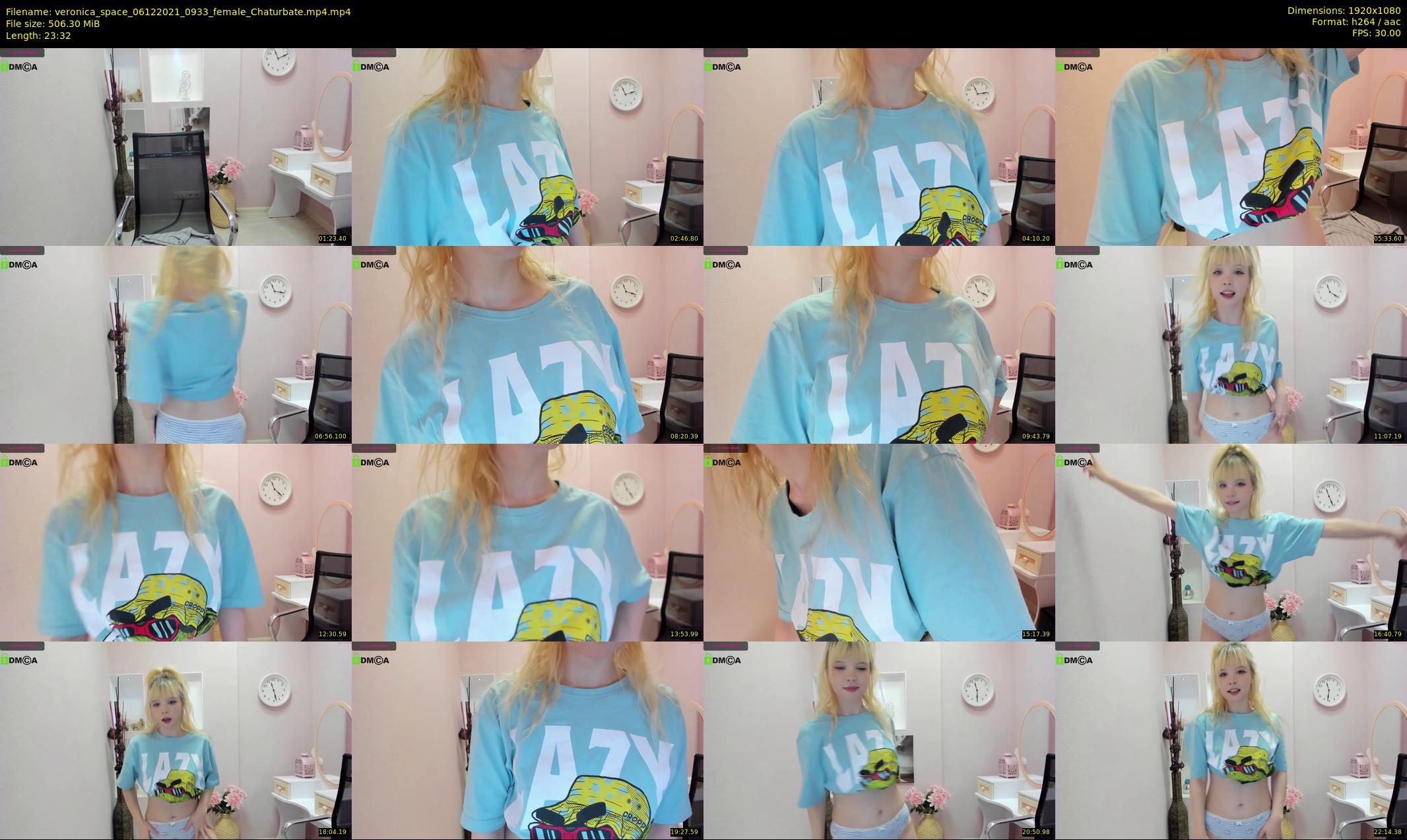 veronica_space — 24 minute Chaturbate female cam show recording, 1080p, Dec 6, 2021