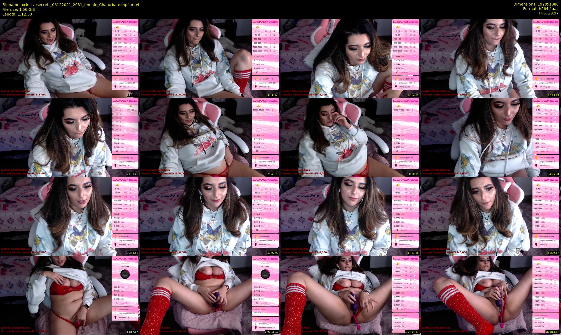 xclusivesecrets — 73 minute Chaturbate female cam show recording, 1080p, Dec 6, 2021