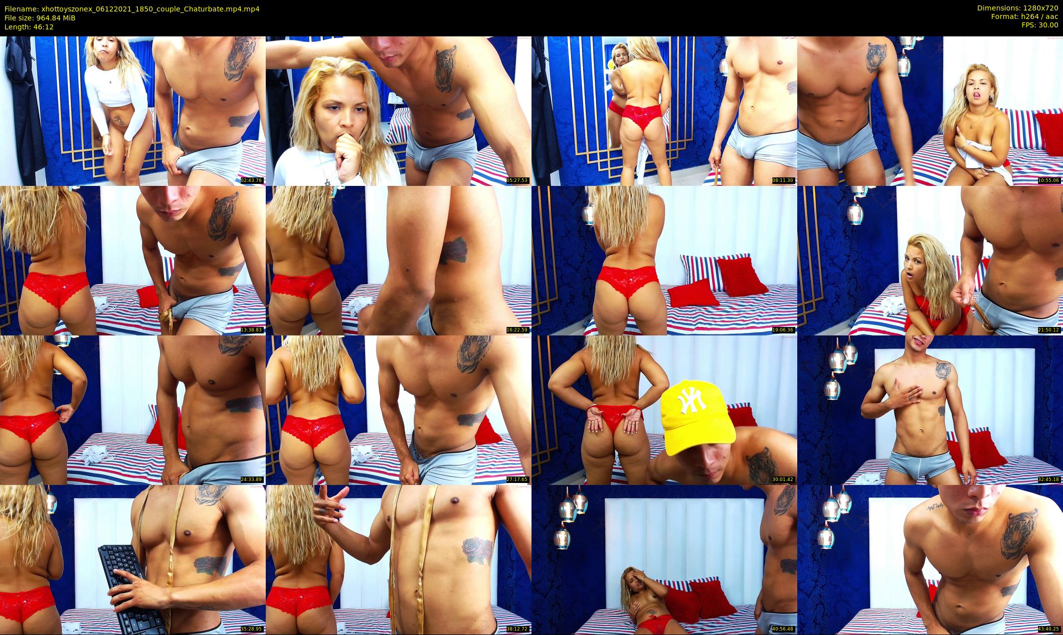 xhottoyszonex — 47 minute Chaturbate couple cam show recording, 720p, Dec 6, 2021