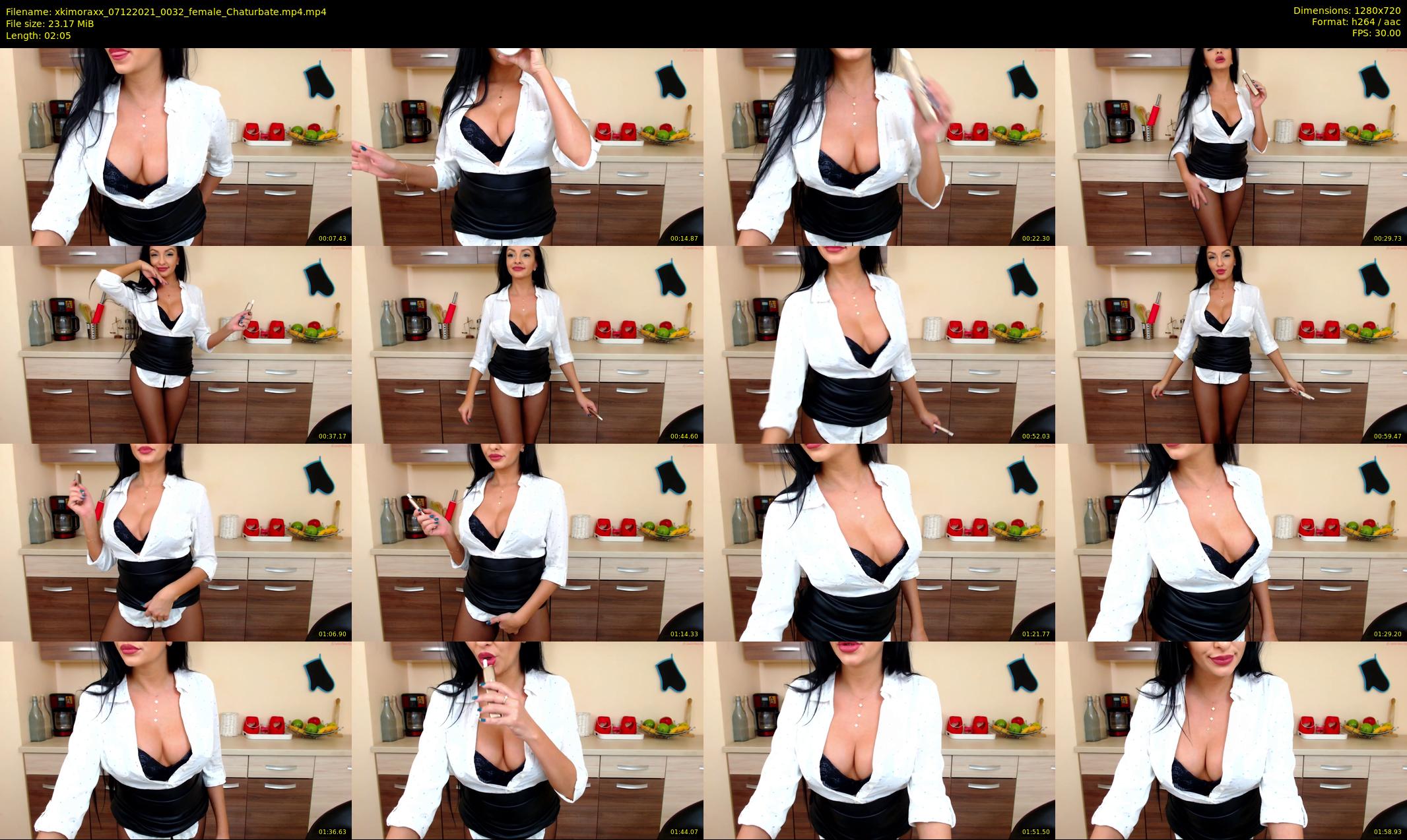 xkimoraxx — 3 minute Chaturbate female cam show recording, 720p, Dec 7, 2021