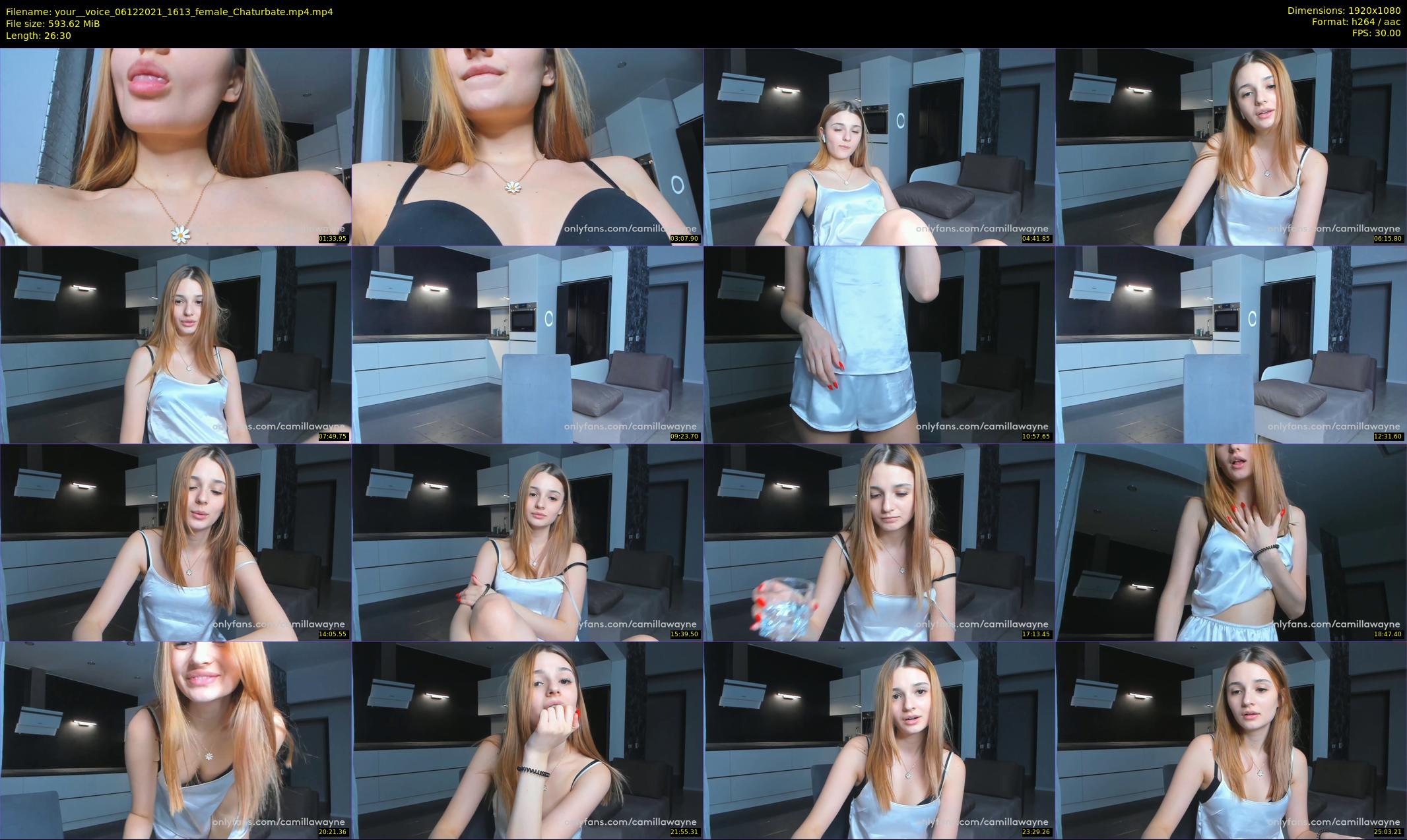 your__voice — 27 minute Chaturbate female cam show recording, 1080p, Dec 6, 2021