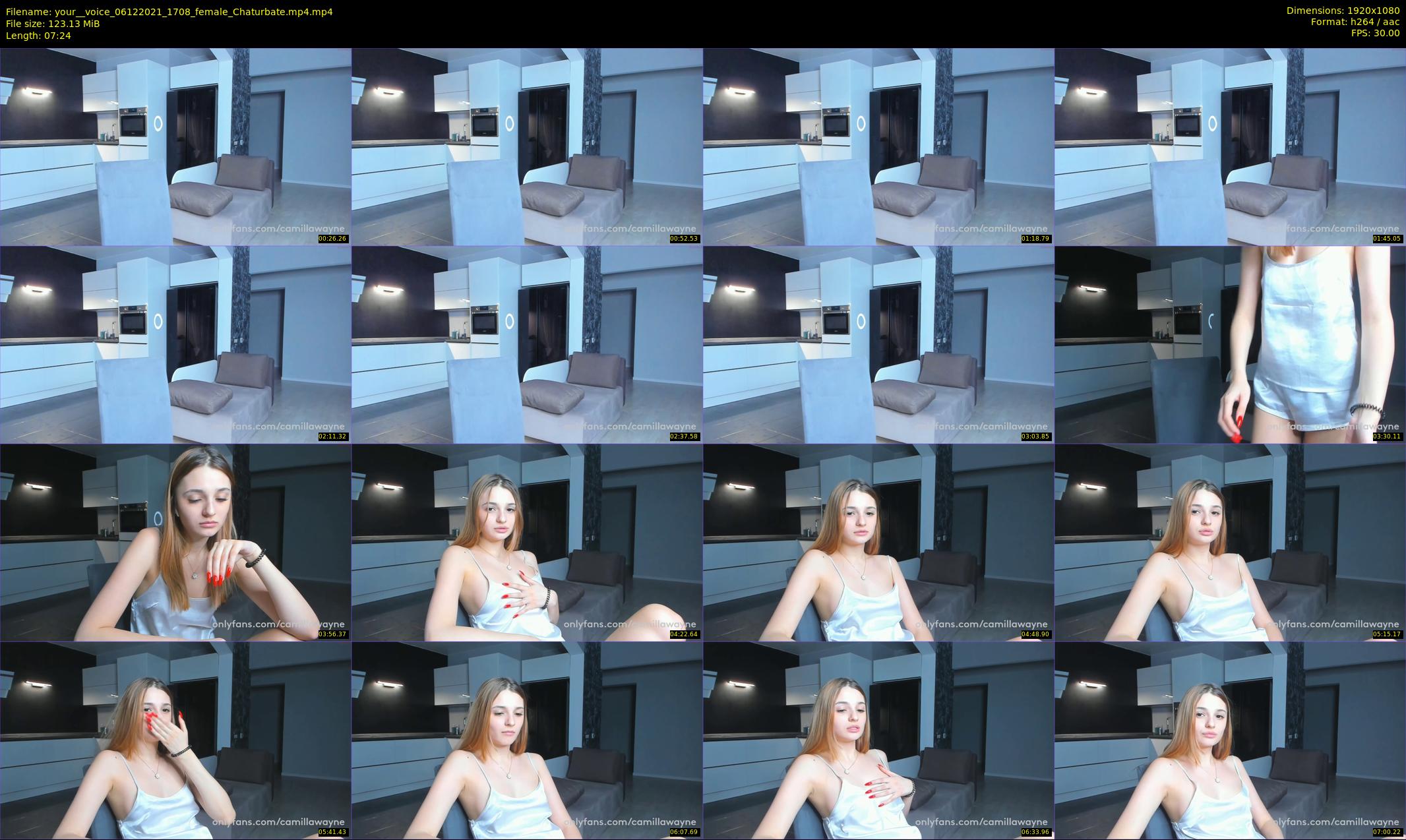 your__voice — 8 minute Chaturbate female cam show recording, 1080p, Dec 6, 2021