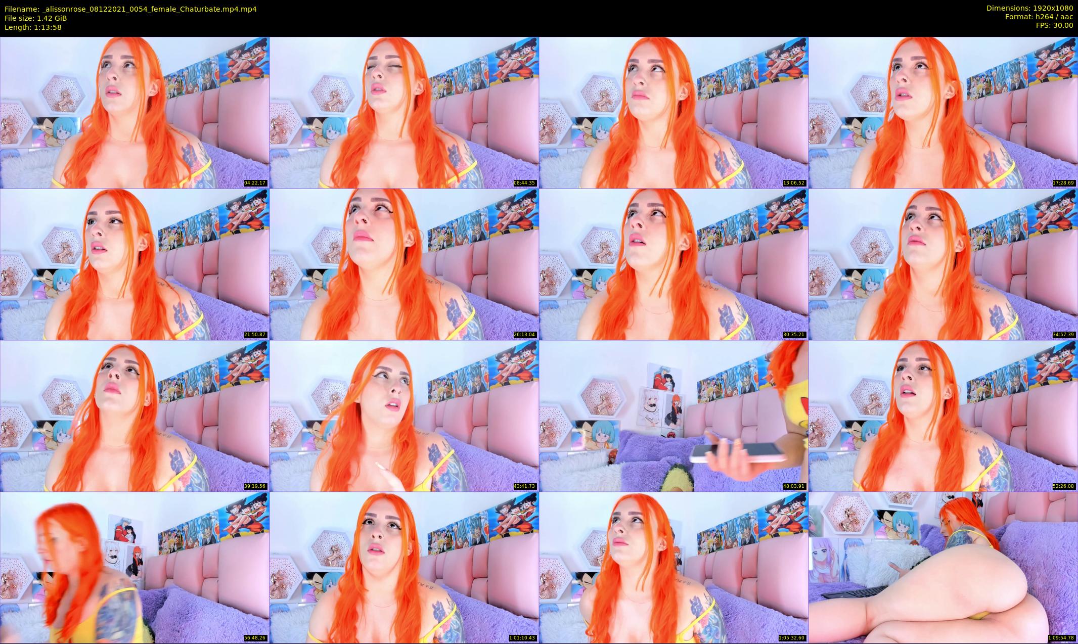 _alissonrose — 74 minute Chaturbate female cam show recording, 1080p, Dec 8, 2021