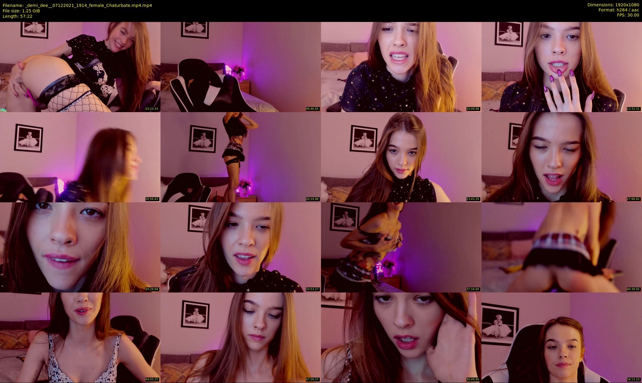 _demi_dee_ — 58 minute Chaturbate female cam show recording, 1080p, Dec 7, 2021