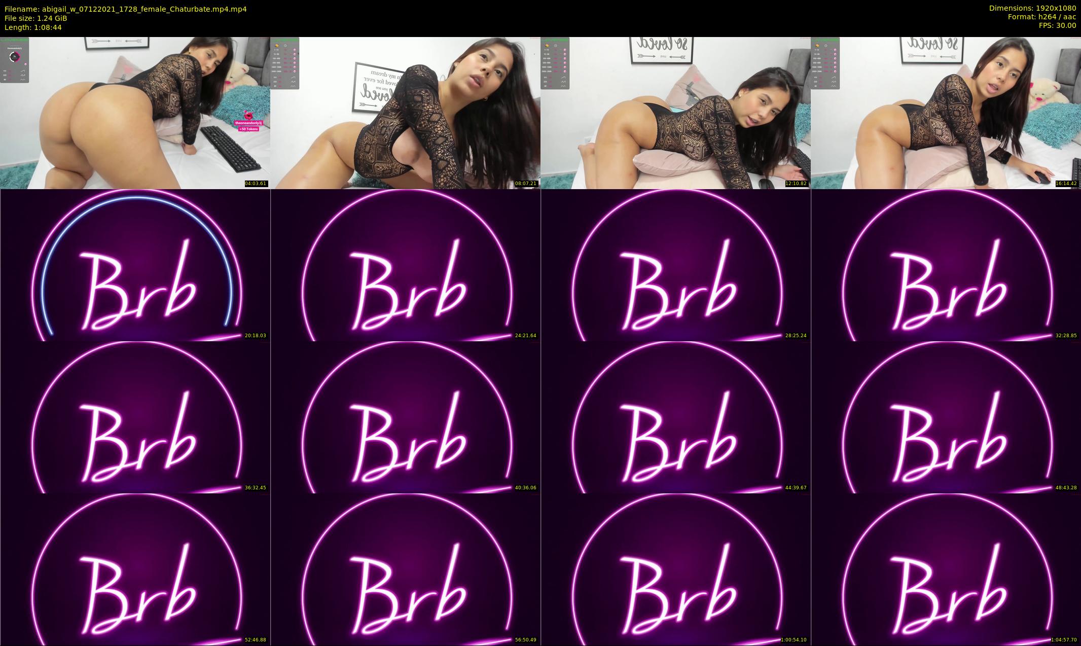 abigail_w — 69 minute Chaturbate female cam show recording, 1080p, Dec 7, 2021