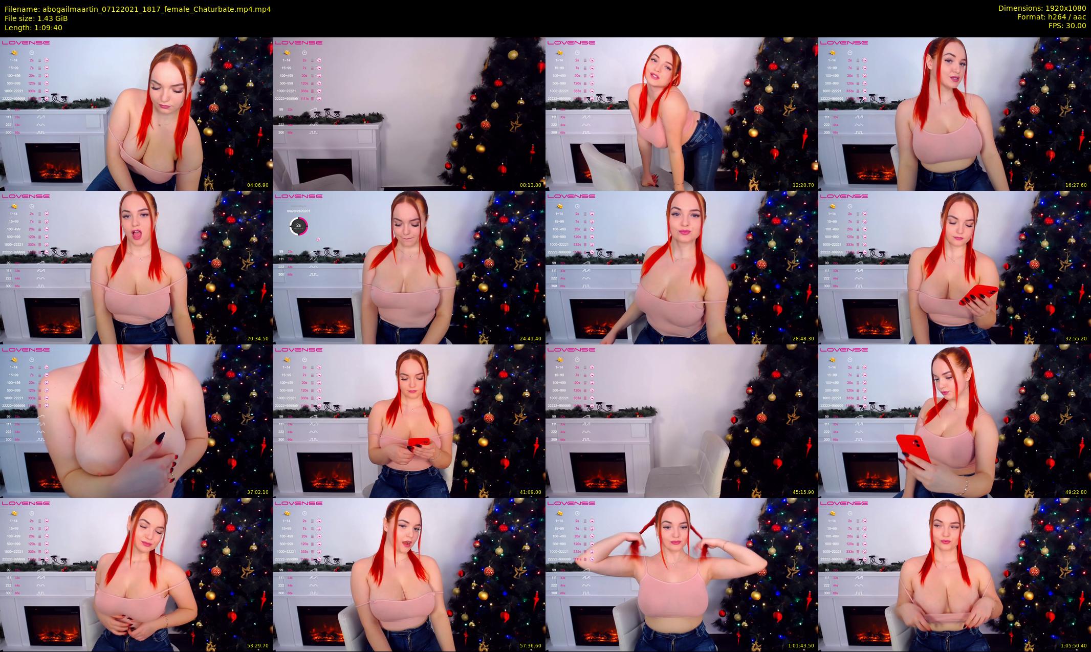 abogailmaartin — 70 minute Chaturbate female cam show recording, 1080p, Dec 7, 2021