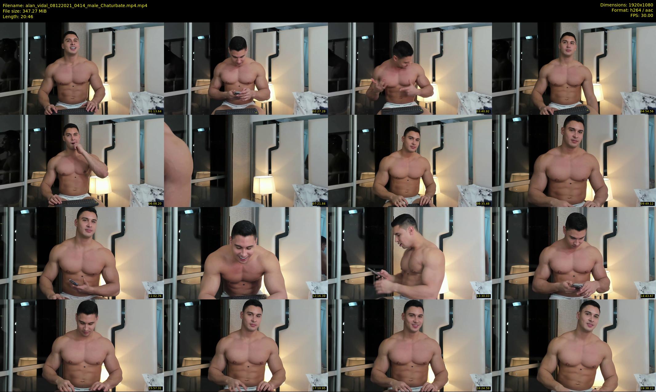 alan_vidal — 21 minute Chaturbate male cam show recording, 1080p, Dec 8, 2021