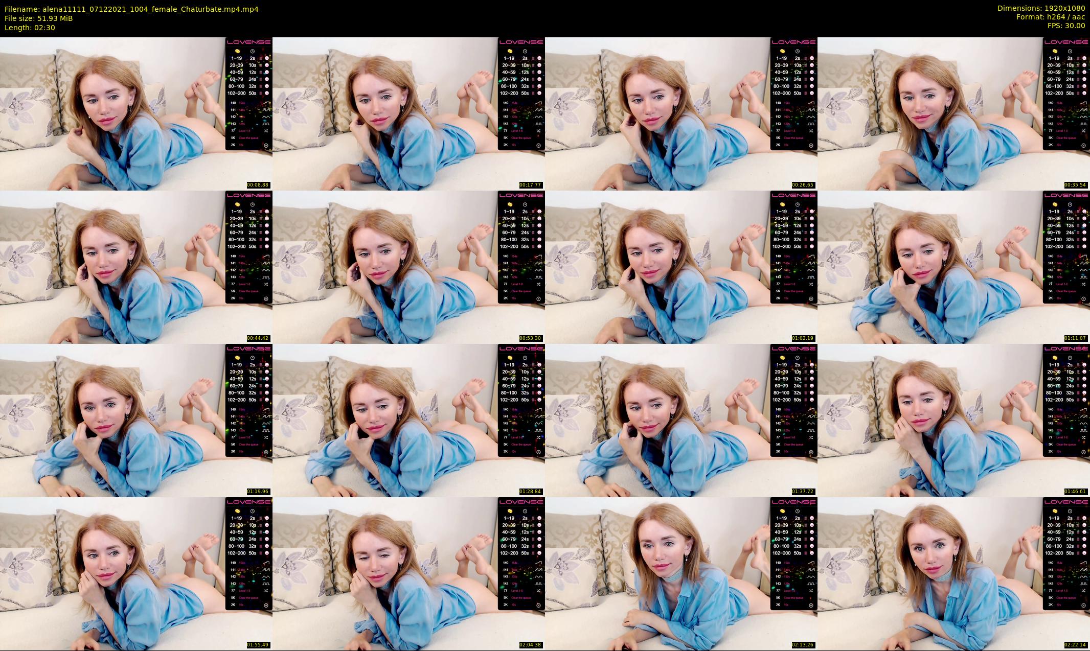 alena11111 — 3 minute Chaturbate female cam show recording, 1080p, Dec 7, 2021