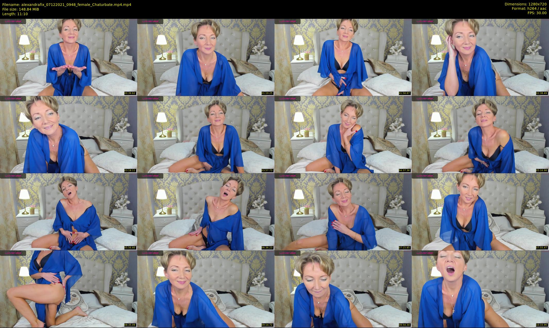 alexandrafix — 12 minute Chaturbate female cam show recording, 720p, Dec 7, 2021