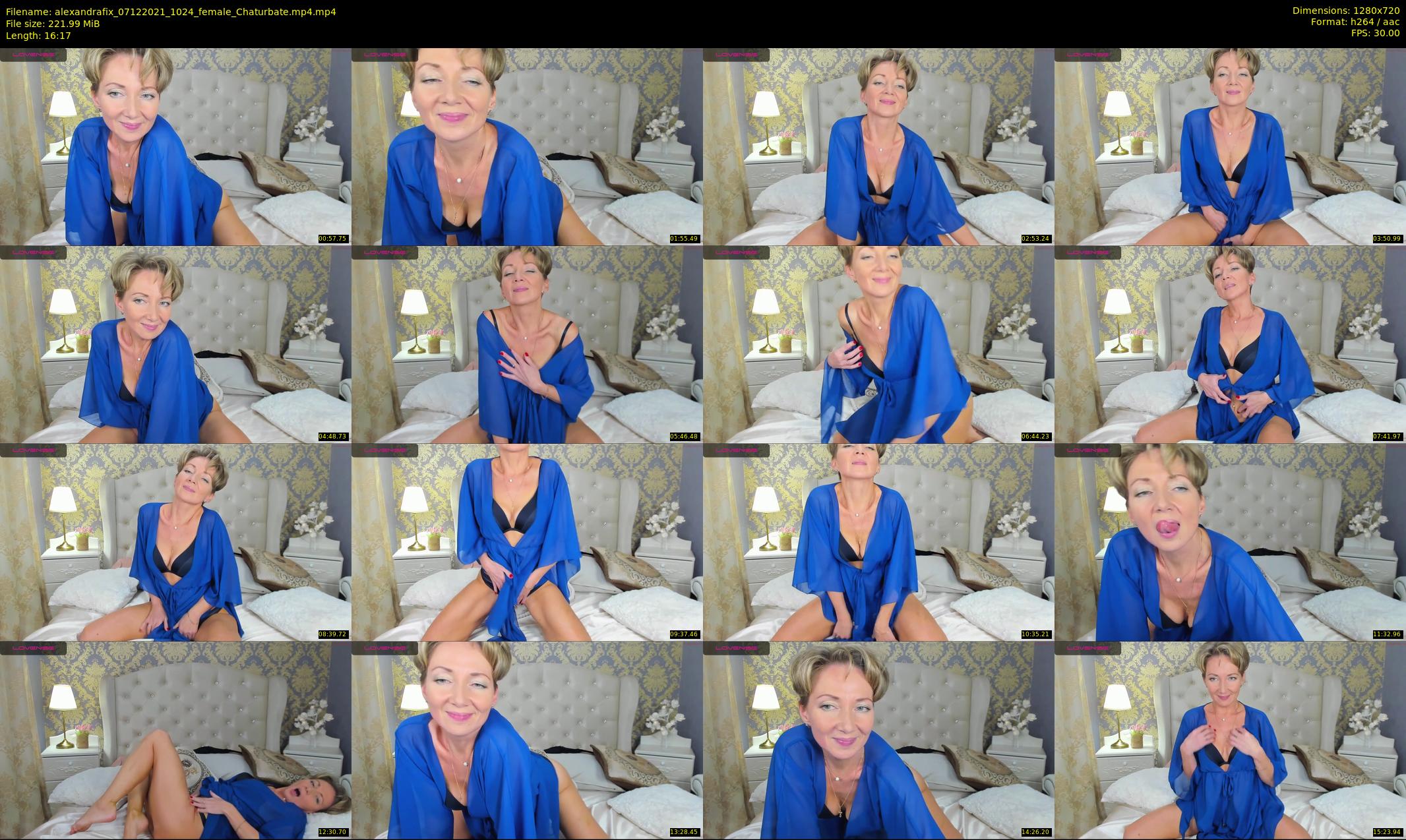 alexandrafix — 17 minute Chaturbate female cam show recording, 720p, Dec 7, 2021