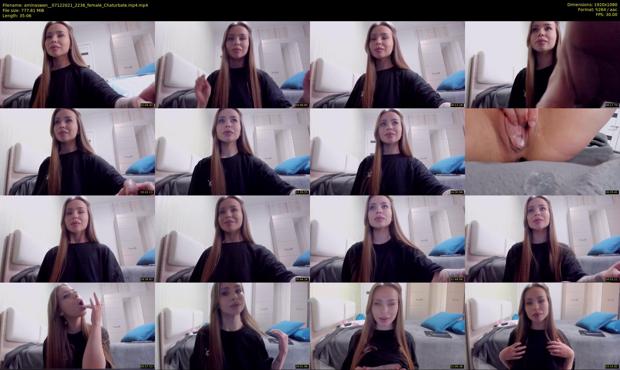 aminaswan_ — 36 minute Chaturbate female cam show recording, 1080p, Dec 7, 2021