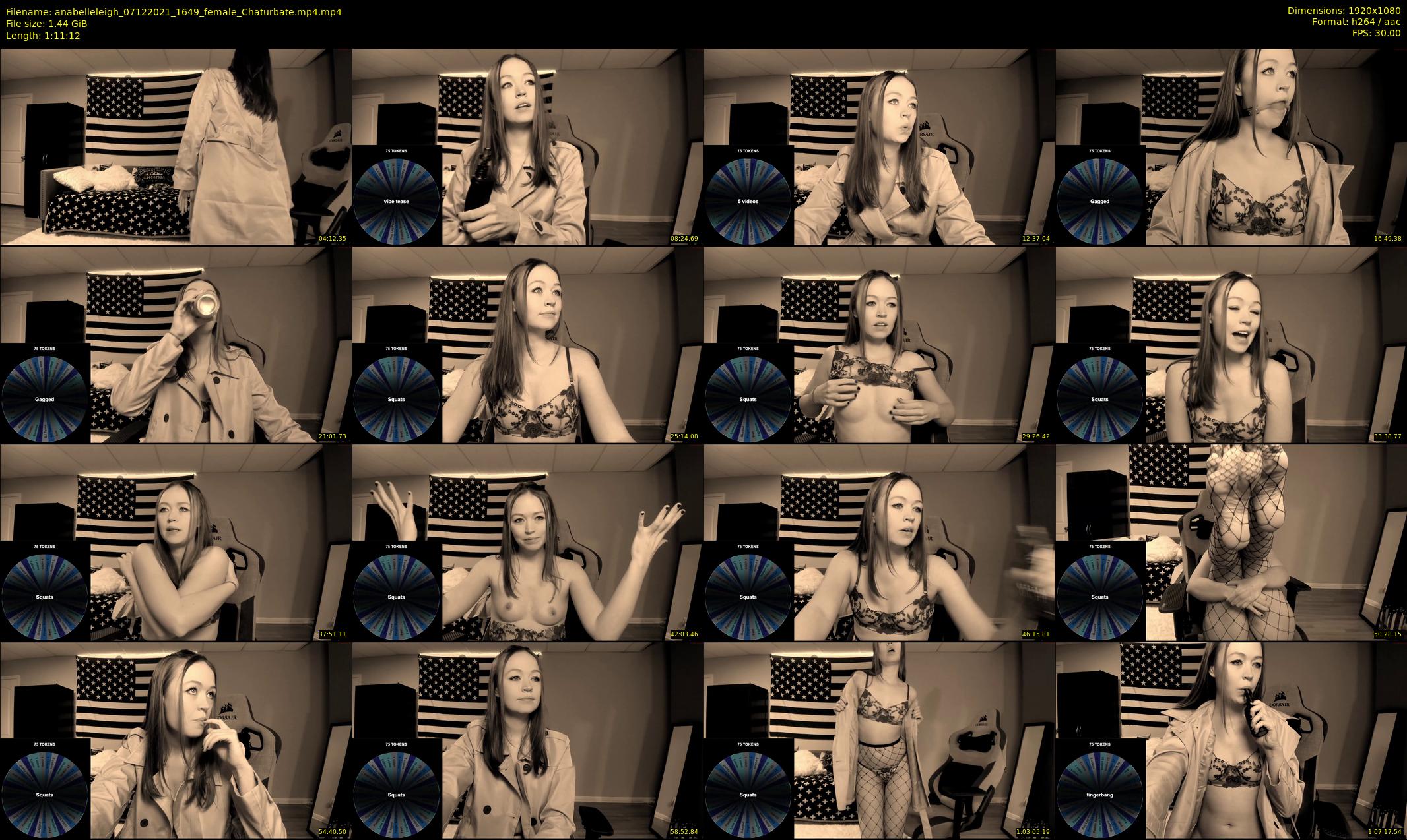 anabelleleigh — 72 minute Chaturbate female cam show recording, 1080p, Dec 7, 2021