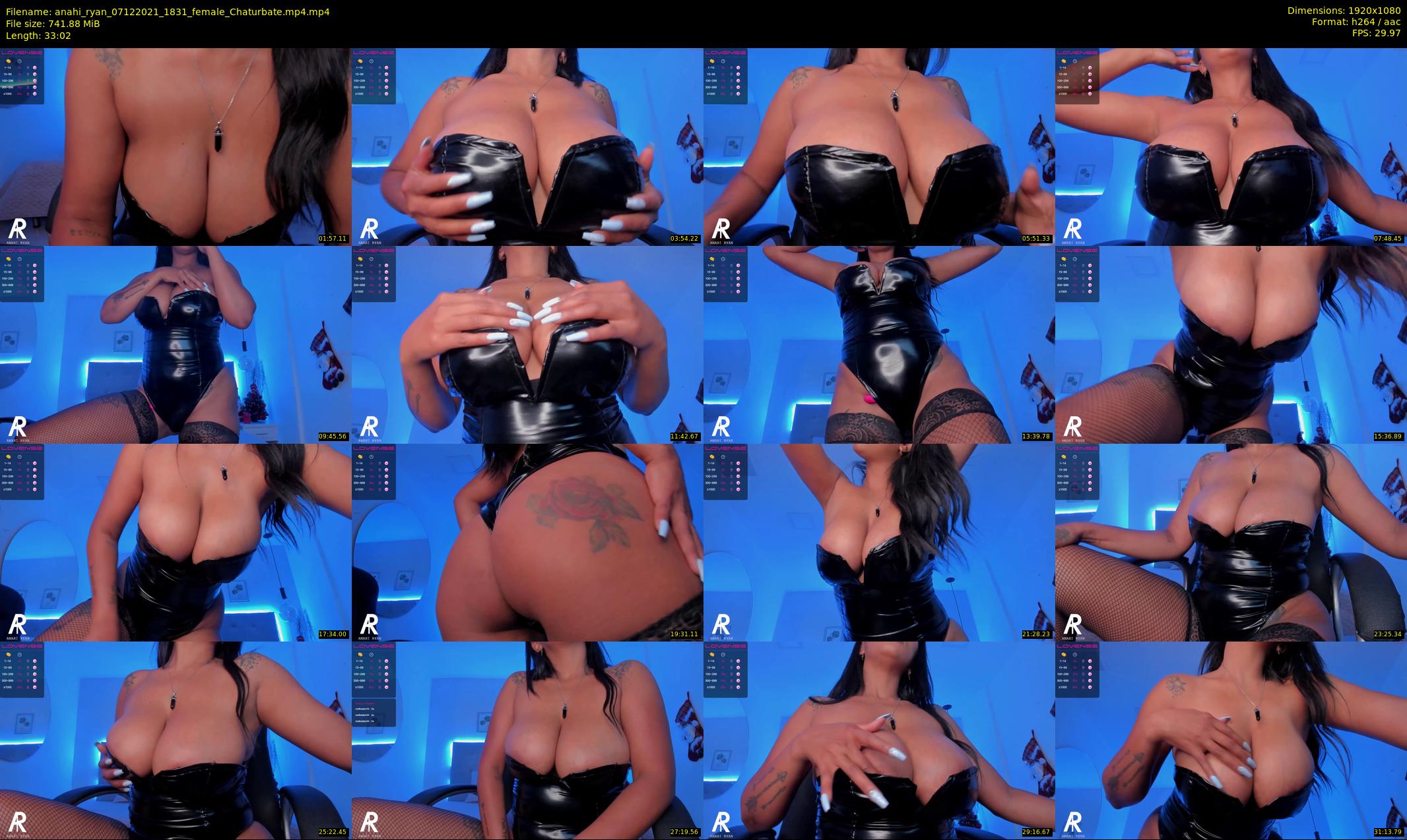 anahi_ryan — 34 minute Chaturbate female cam show recording, 1080p, Dec 7, 2021