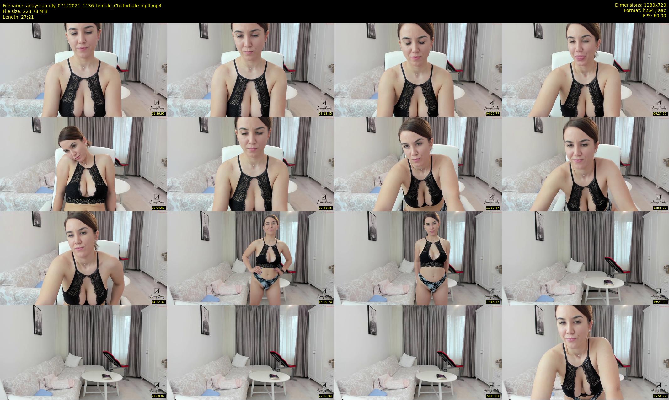 anayscaandy — 28 minute Chaturbate female cam show recording, 720p, Dec 7, 2021