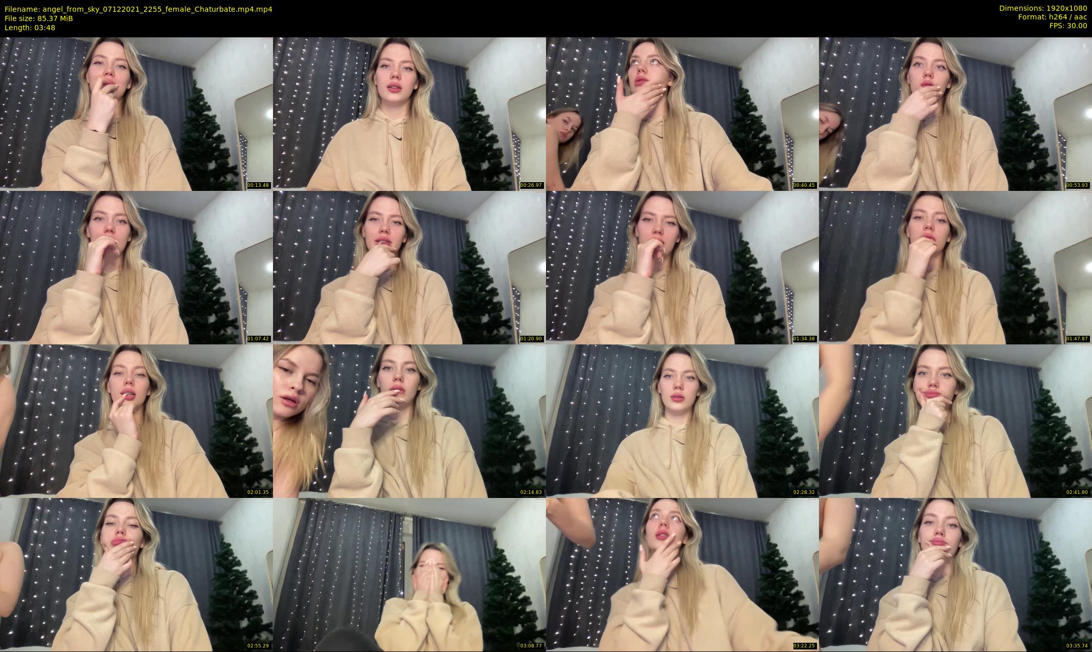 angel_from_sky — 4 minute Chaturbate female cam show recording, 1080p, Dec 7, 2021