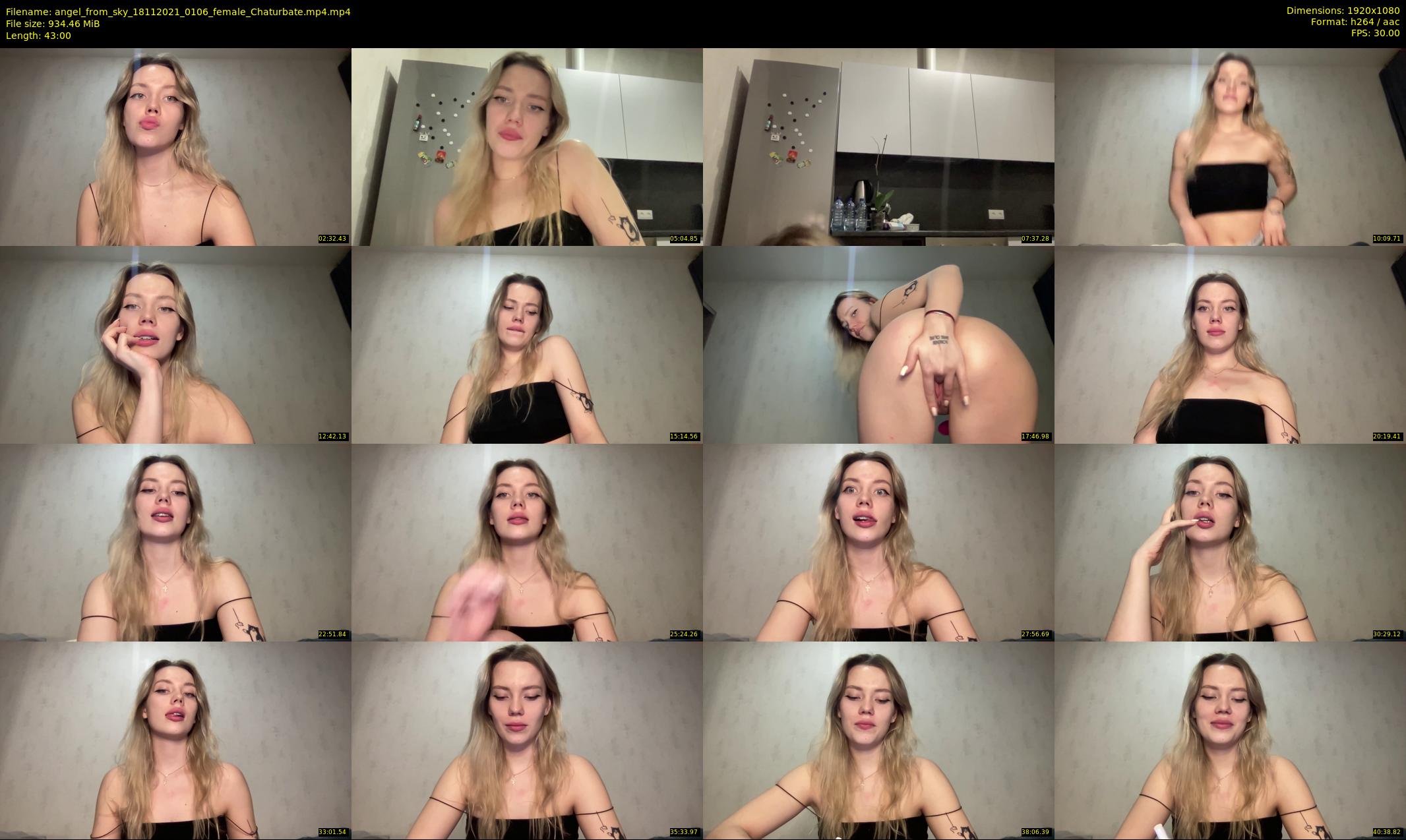 angel_from_sky — 43 minute Chaturbate female cam show recording, 1080p, Nov 18, 2021