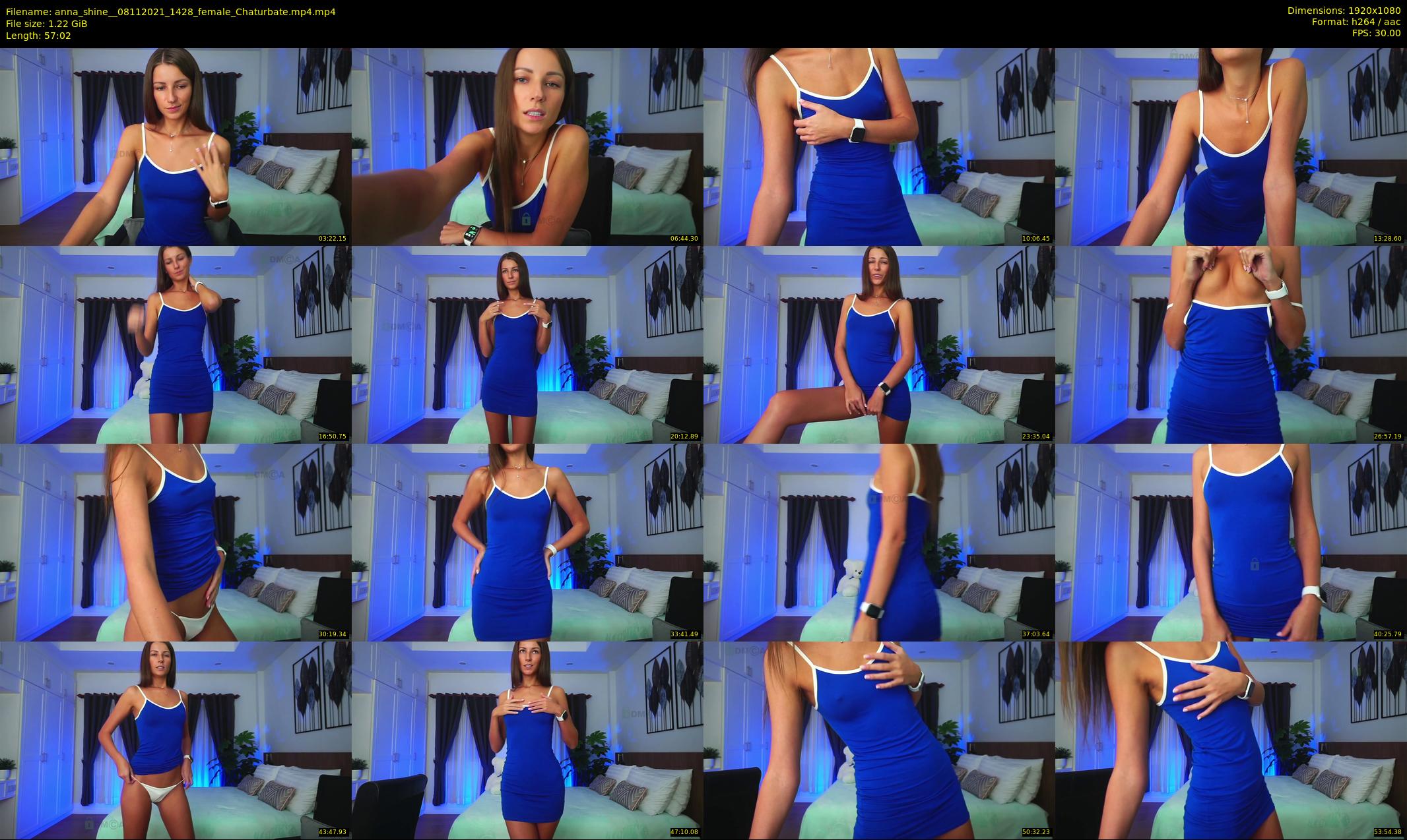 anna_shine_ — 58 minute Chaturbate female cam show recording, 1080p, Nov 8, 2021