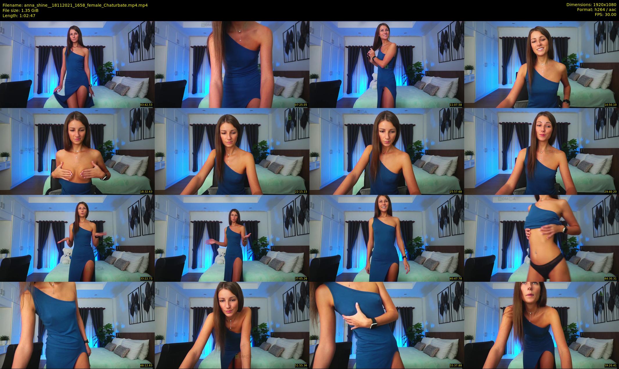 anna_shine_ — 63 minute Chaturbate female cam show recording, 1080p, Nov 18, 2021