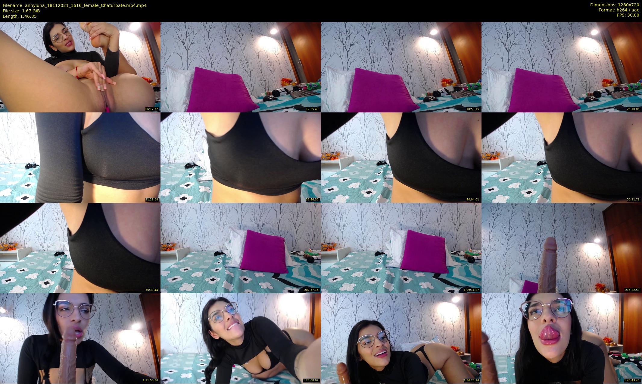 annyluna — 107 minute Chaturbate female cam show recording, 720p, Nov 18, 2021