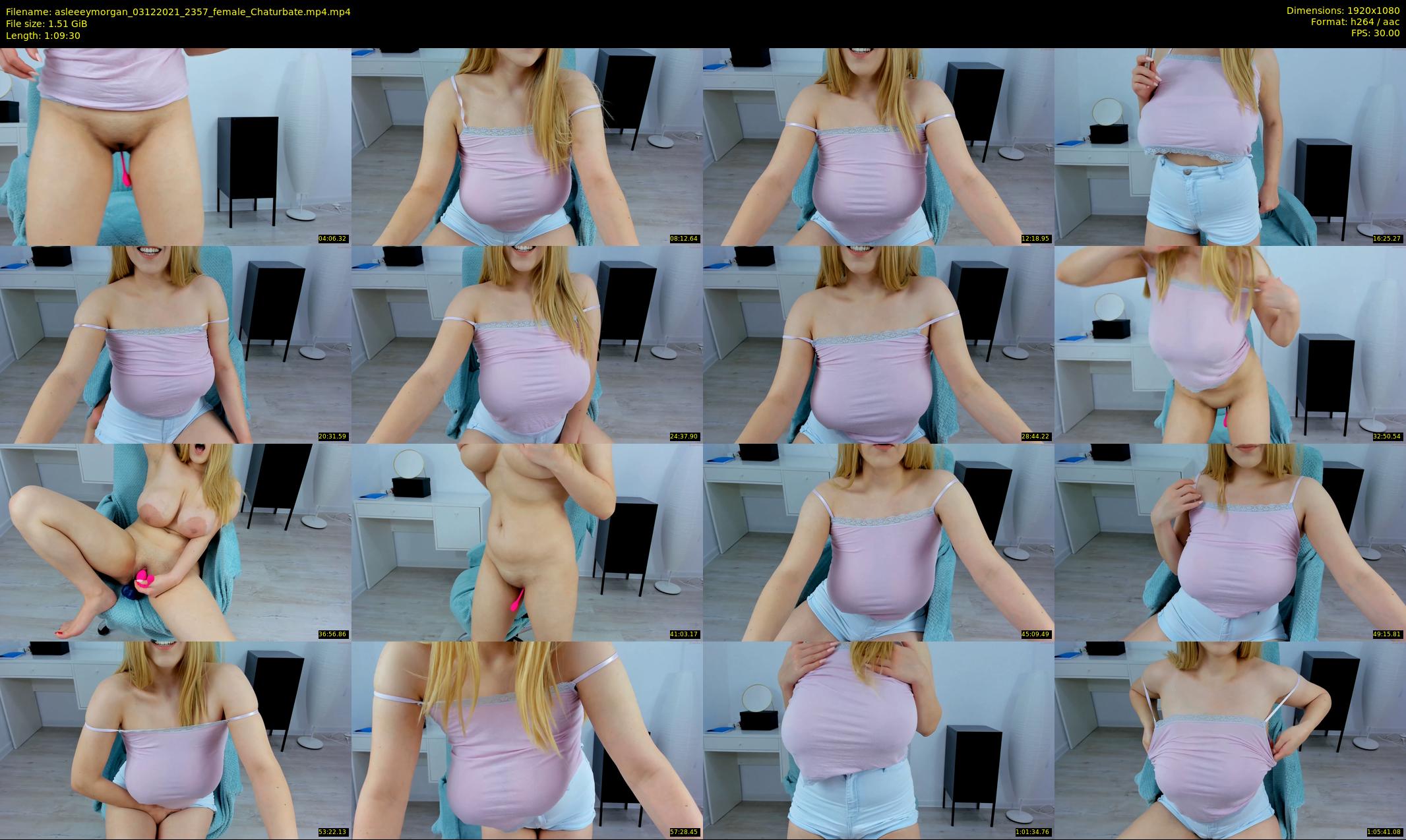 asleeeymorgan — 70 minute Chaturbate female cam show recording, 1080p, Dec 3, 2021