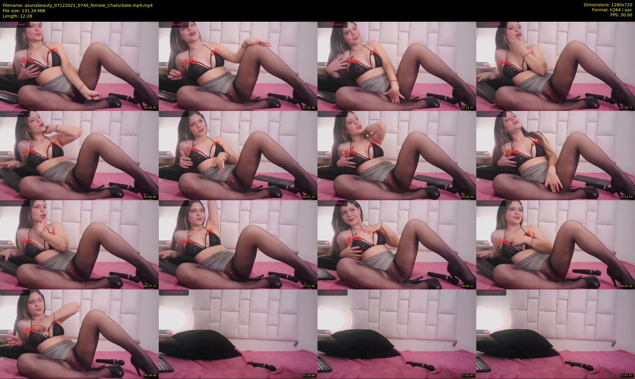 asunabeauty — 13 minute Chaturbate female cam show recording, 720p, Dec 7, 2021