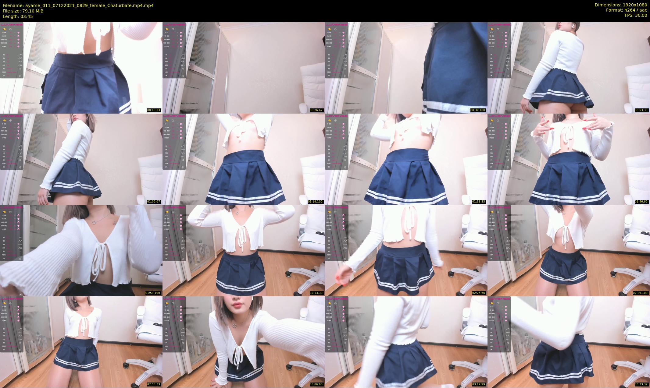 ayame_011 — 4 minute Chaturbate female cam show recording, 1080p, Dec 7, 2021