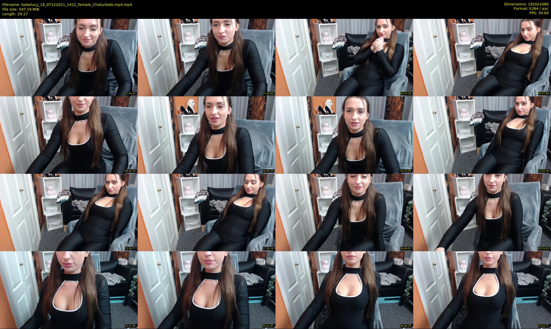 babelucy_18 — 30 minute Chaturbate female cam show recording, 1080p, Dec 7, 2021
