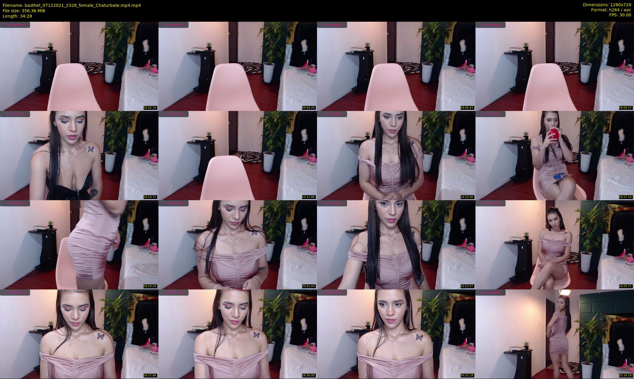 basthet — 35 minute Chaturbate female cam show recording, 720p, Dec 7, 2021