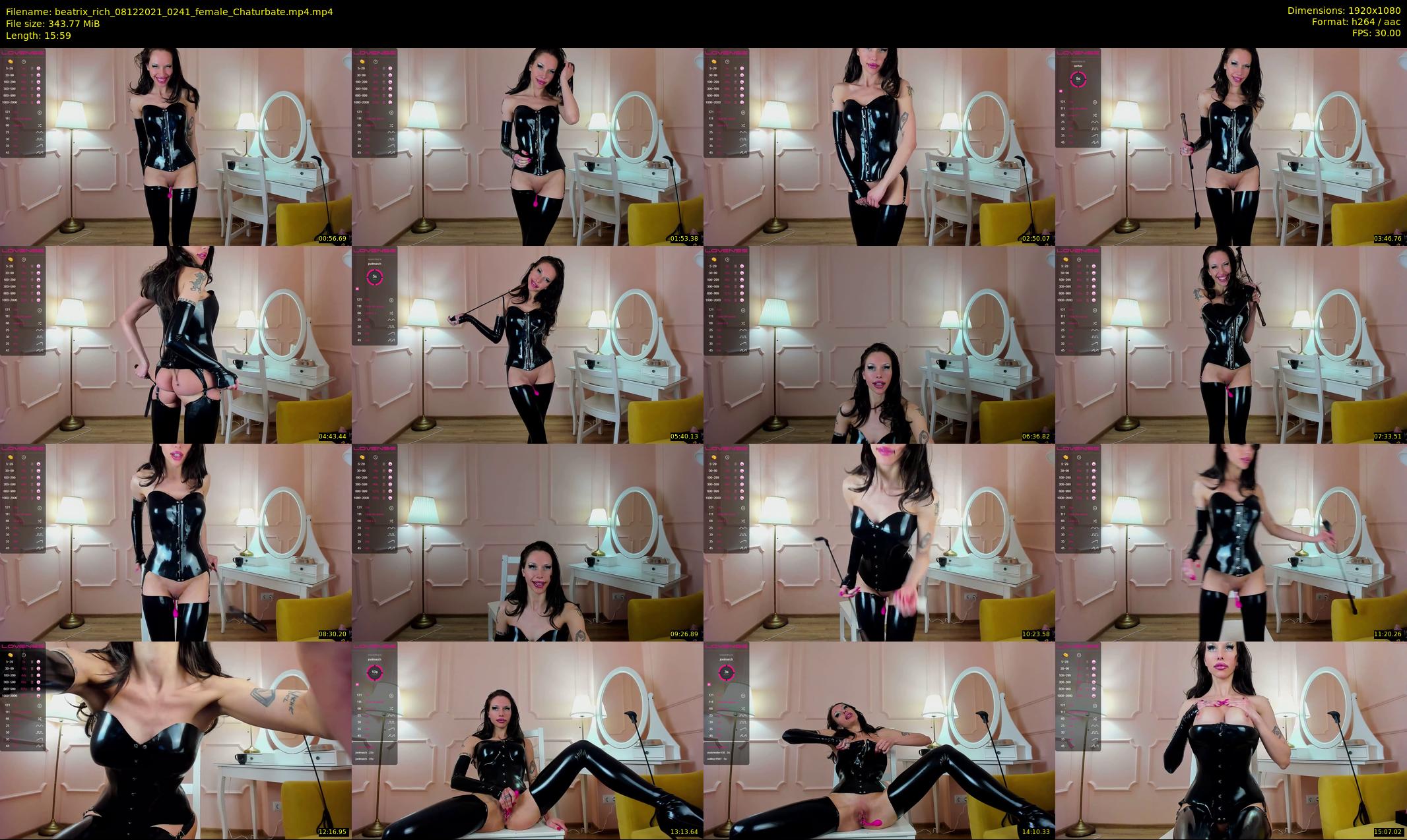beatrix_rich — 16 minute Chaturbate female cam show recording, 1080p, Dec 8, 2021