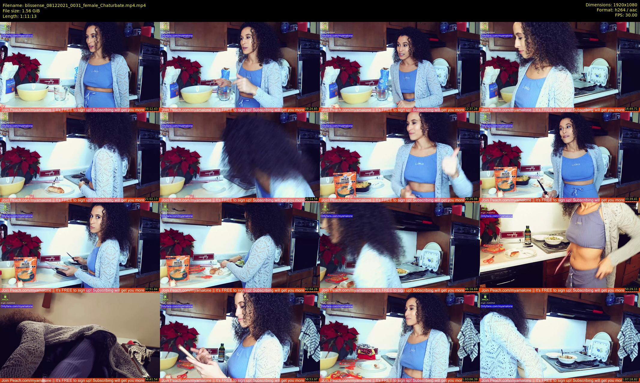 blissense — 72 minute Chaturbate female cam show recording, 1080p, Dec 8, 2021