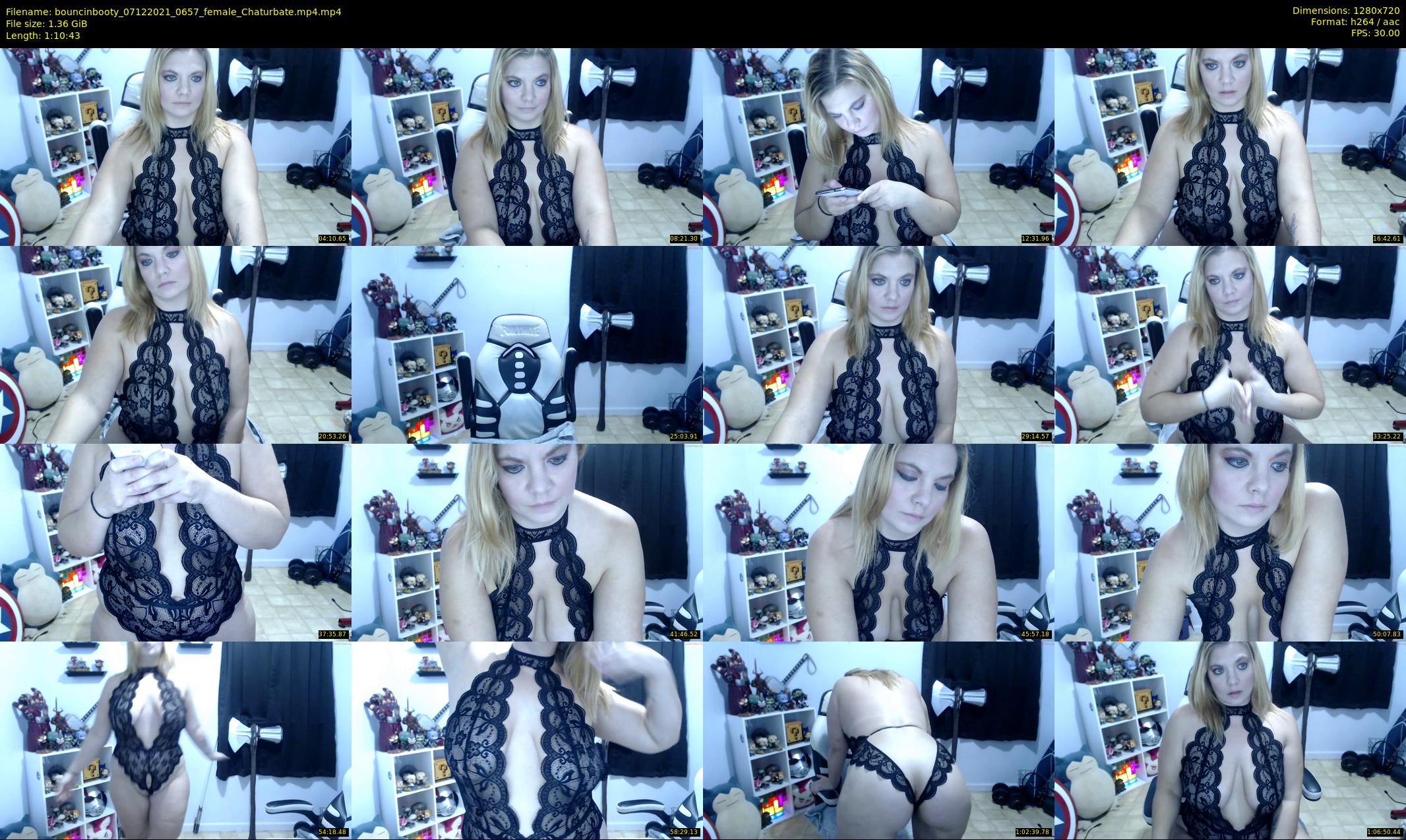 bouncinbooty — 71 minute Chaturbate female cam show recording, 720p, Dec 7, 2021