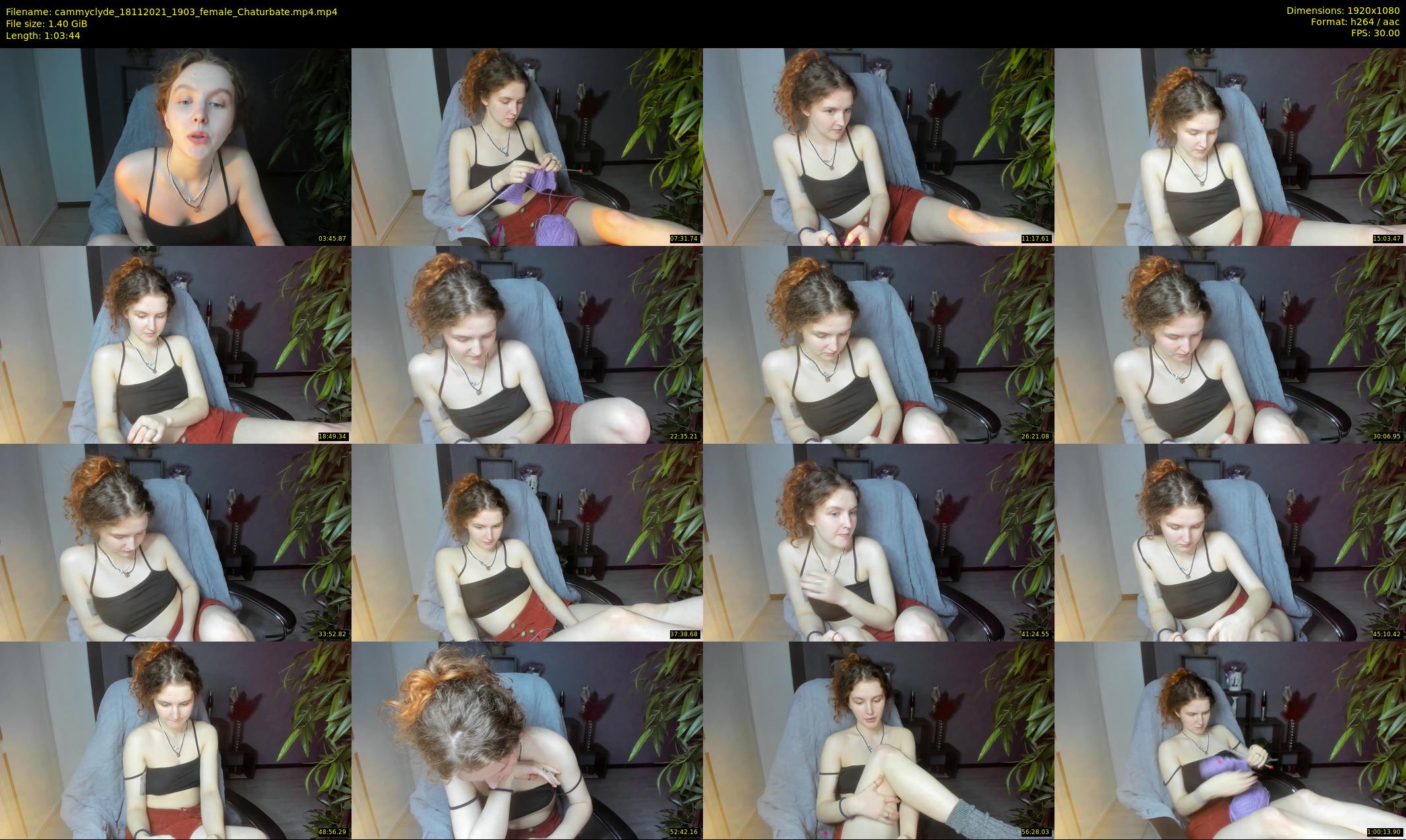 cammyclyde — 64 minute Chaturbate female cam show recording, 1080p, Nov 18, 2021