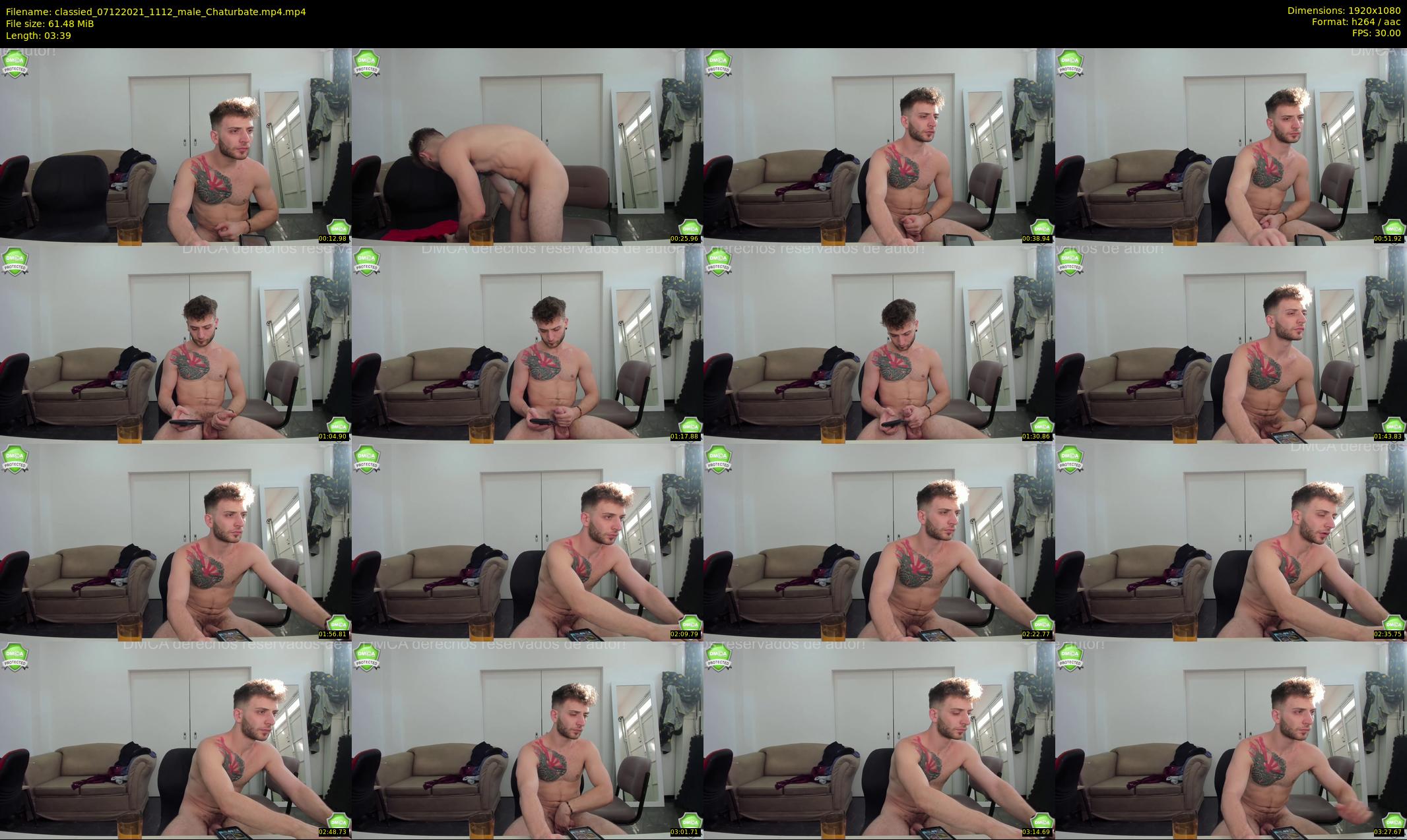 classied — 4 minute Chaturbate male cam show recording, 1080p, Dec 7, 2021