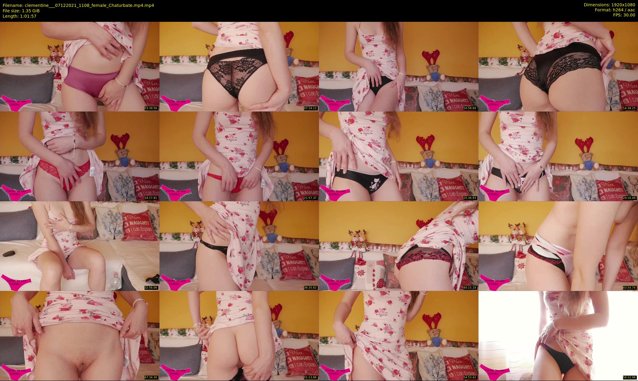 clementine__ — 62 minute Chaturbate female cam show recording, 1080p, Dec 7, 2021