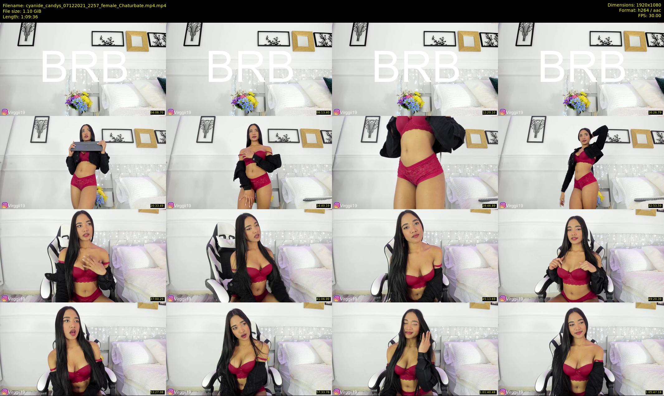 cyanide_candys — 70 minute Chaturbate female cam show recording, 1080p, Dec 7, 2021