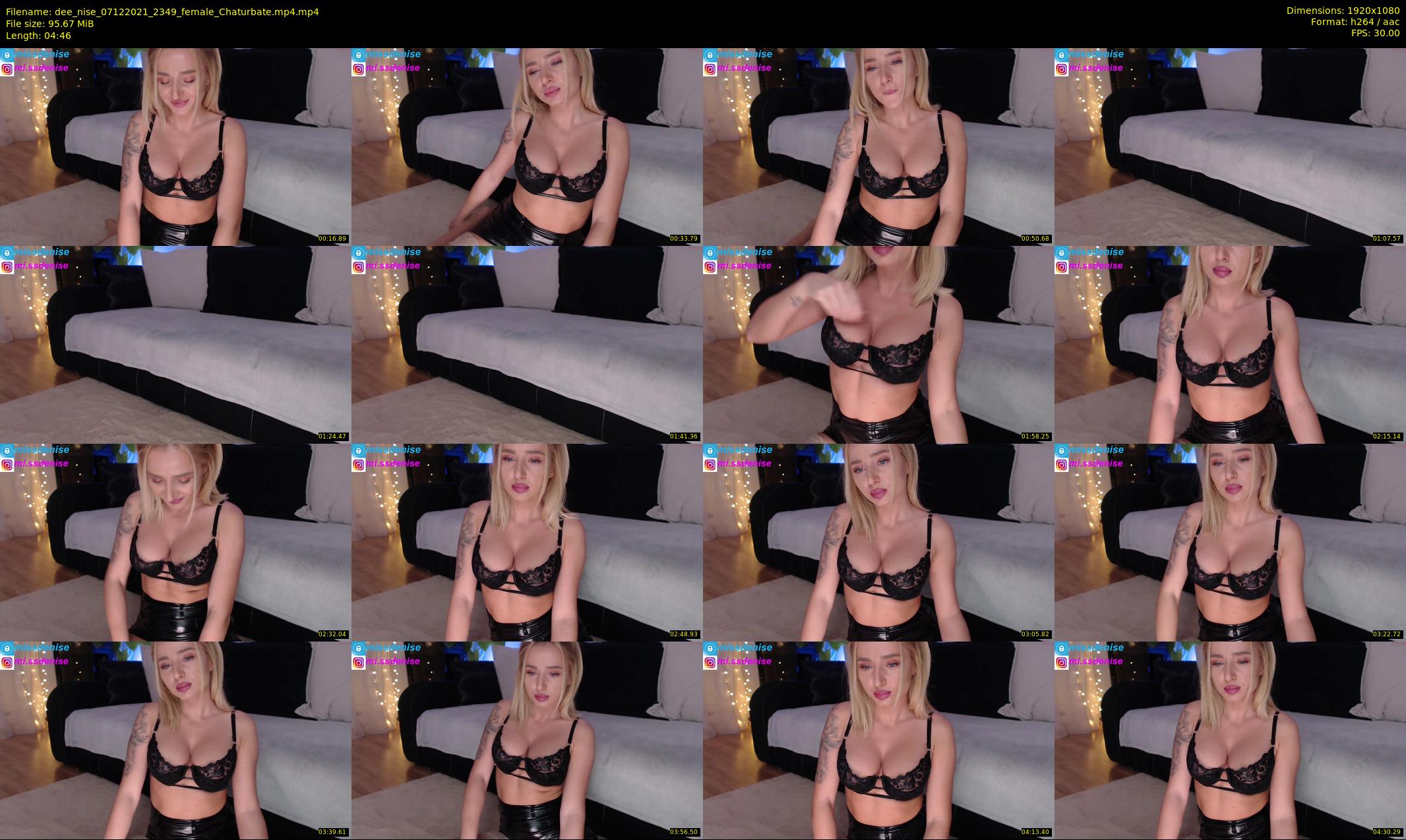 dee_nise — 5 minute Chaturbate female cam show recording, 1080p, Dec 7, 2021