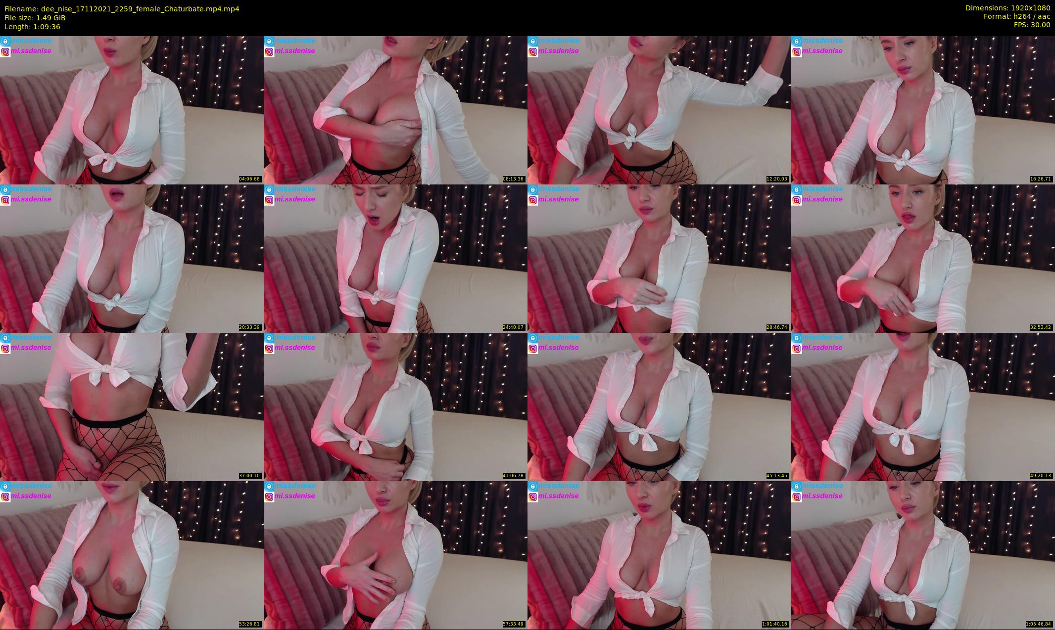 dee_nise — 70 minute Chaturbate female cam show recording, 1080p, Nov 17, 2021