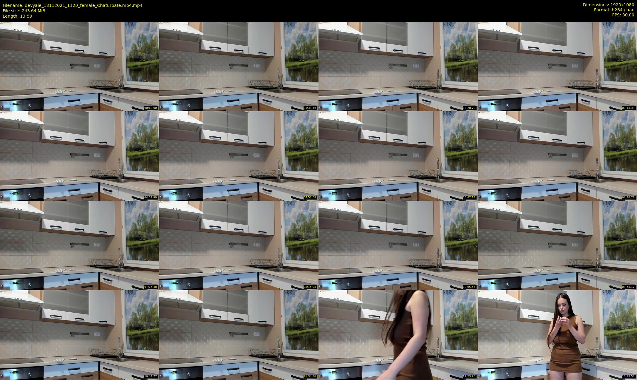 devyale — 14 minute Chaturbate female cam show recording, 1080p, Nov 18, 2021